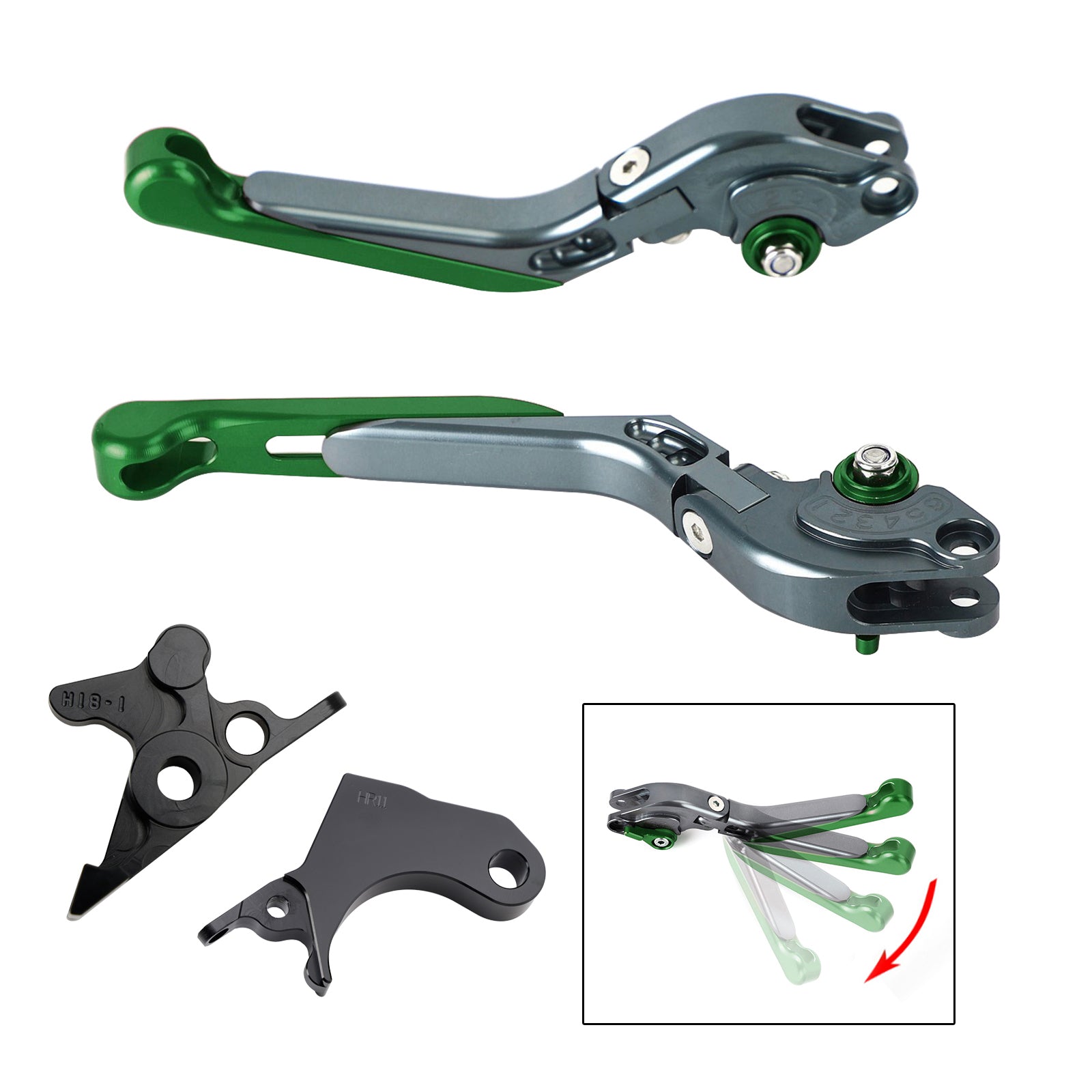 2022-2024 HONDA CRF1100L Africa Twin Adjustable Clutch Brake Lever