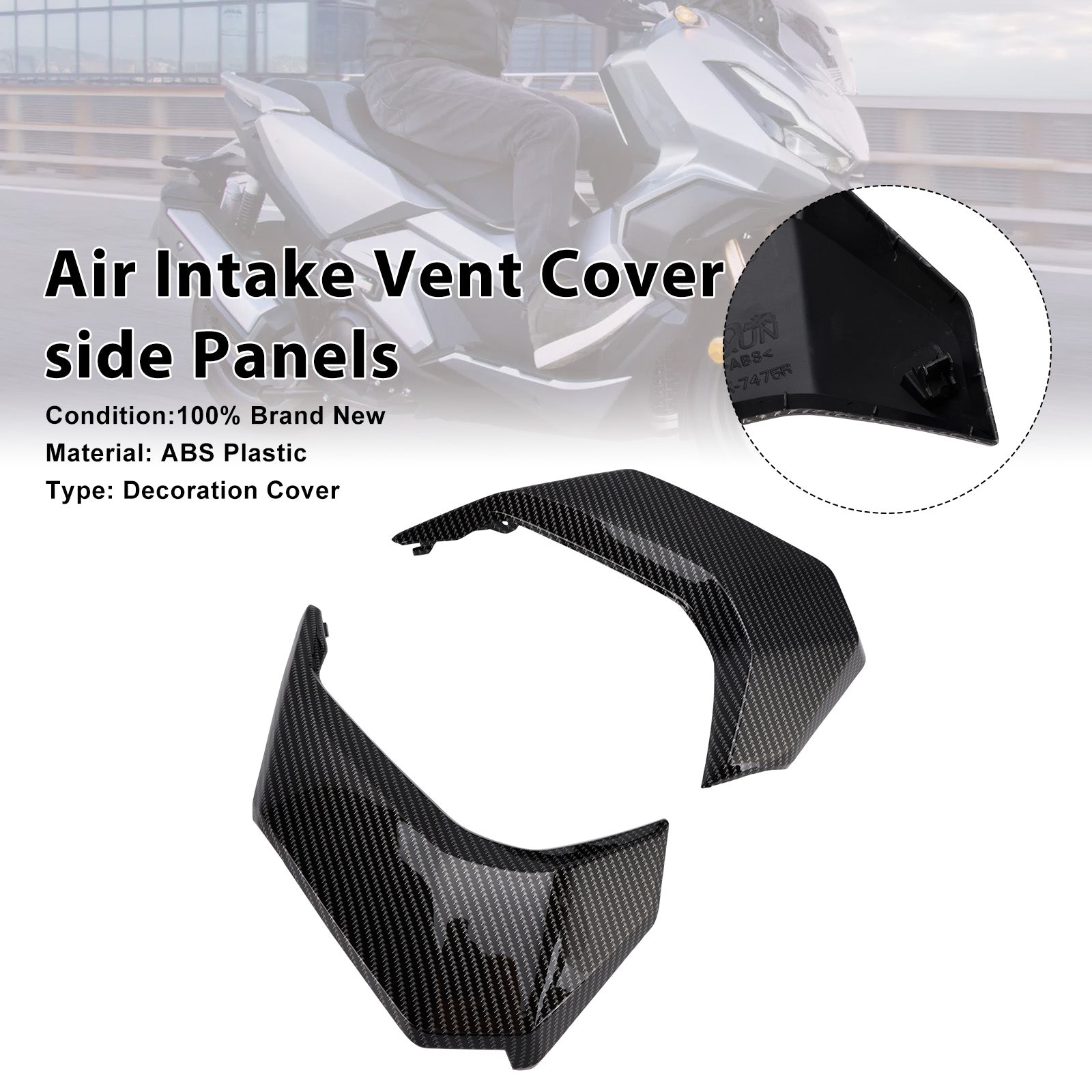2022-2025 Honda ADV 350 Air Intake Vent Cover Side Panels Fairing