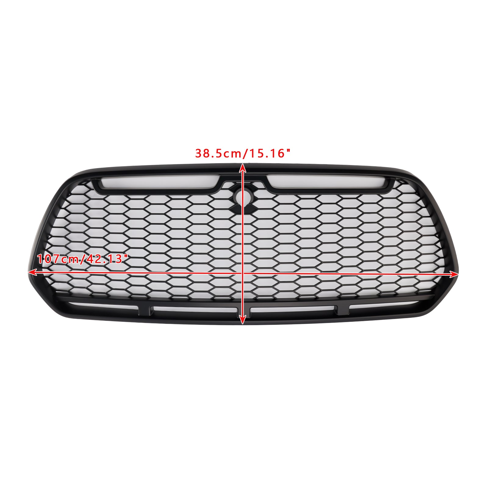 2015-2018 Ford Transit Mk8 Raptor Matt Black Front Bumper Grill Grille