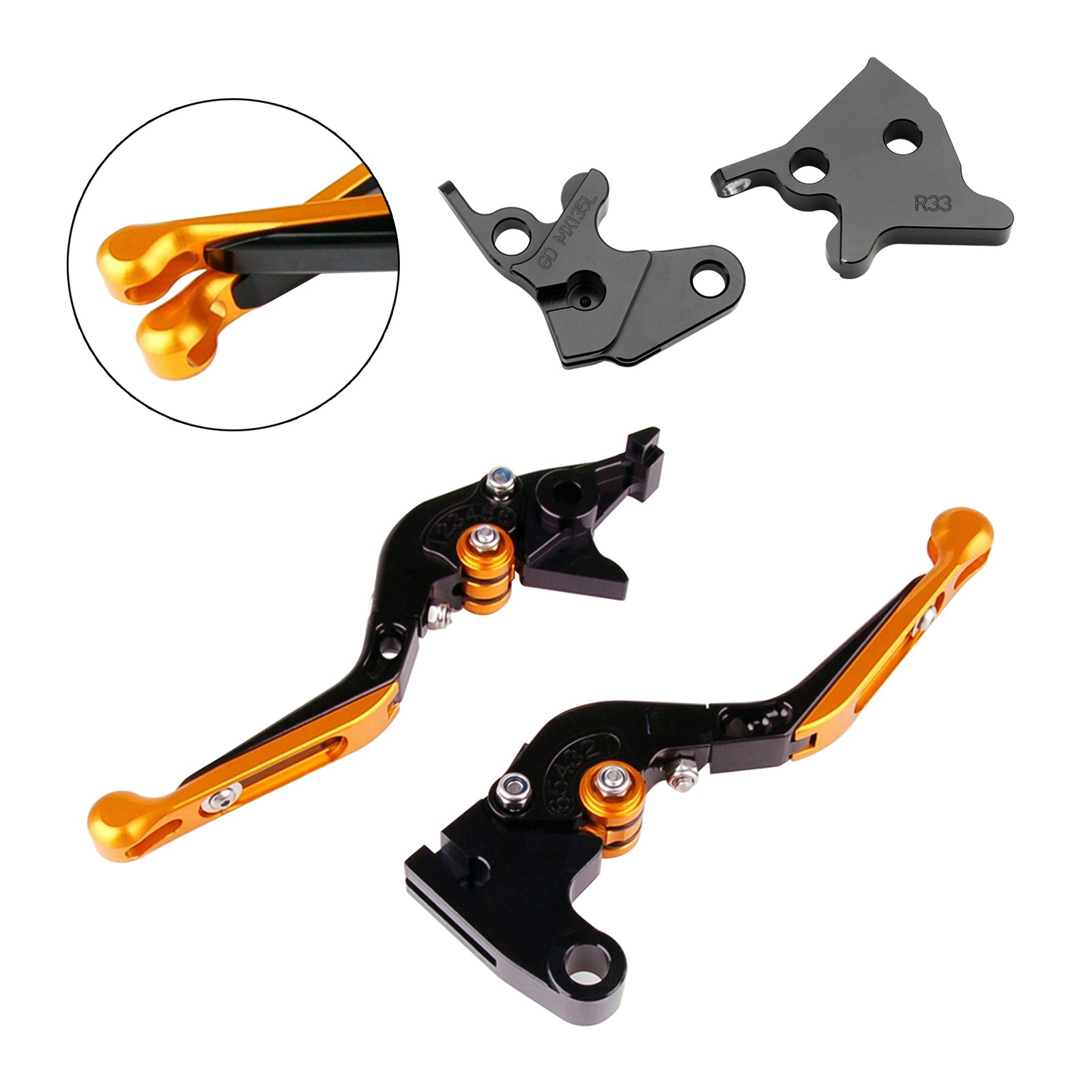 2005-2014 YAMAHA YBR125 Adjustable Clutch Brake Lever