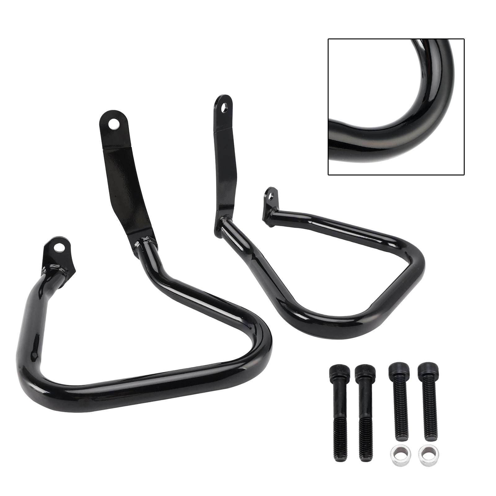 2022-2024 Low Rider Fxlrst motorbeschermframe anti-crash bumperbeschermer zwart