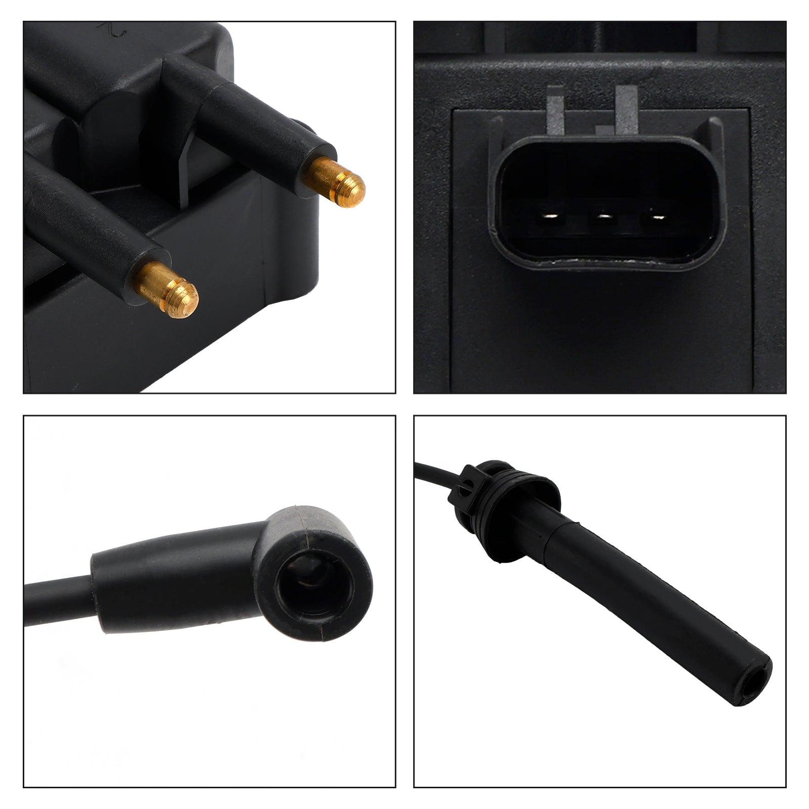 2003-2006 JEEP WRANGLER Ignition Coil Pack Spark Plug Wire Set UF189 UF403 UF410