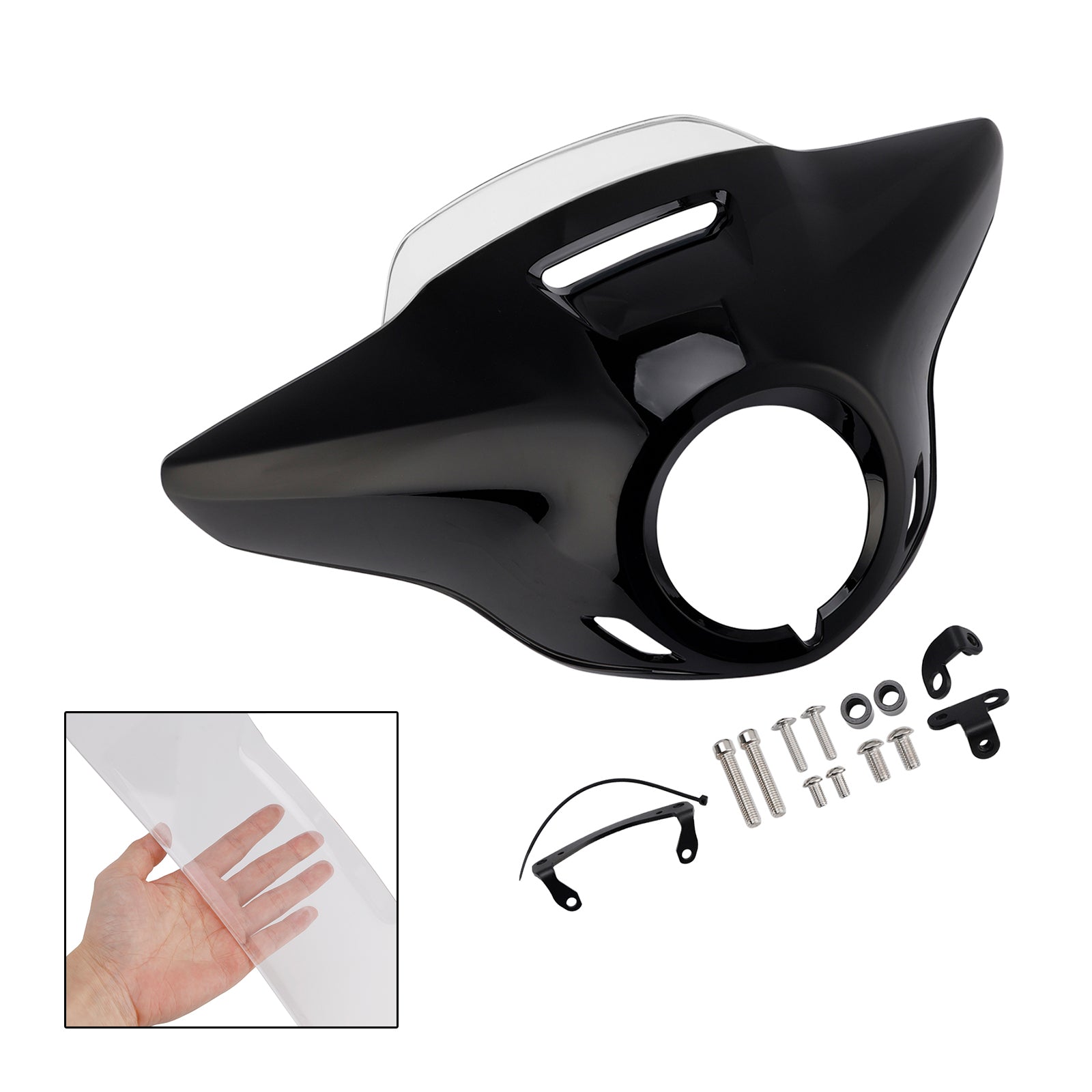 Windshield WindScreen Headlight Fairing fit for HONDA CM300 CM500 2021-2024