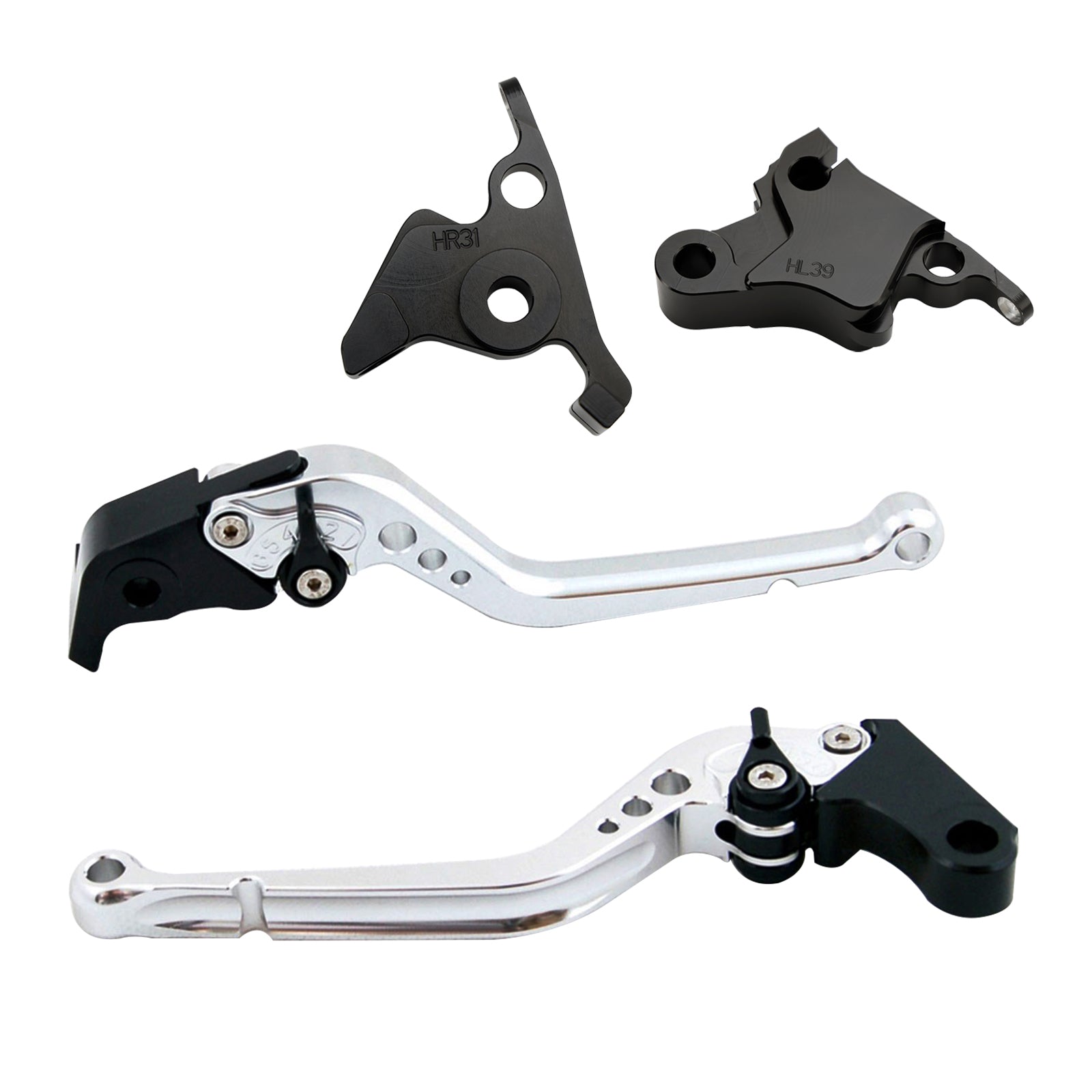 Palanca de freno de embrague larga apta para CFMOTO 450SS 450SR 21-23 450NK 23-24