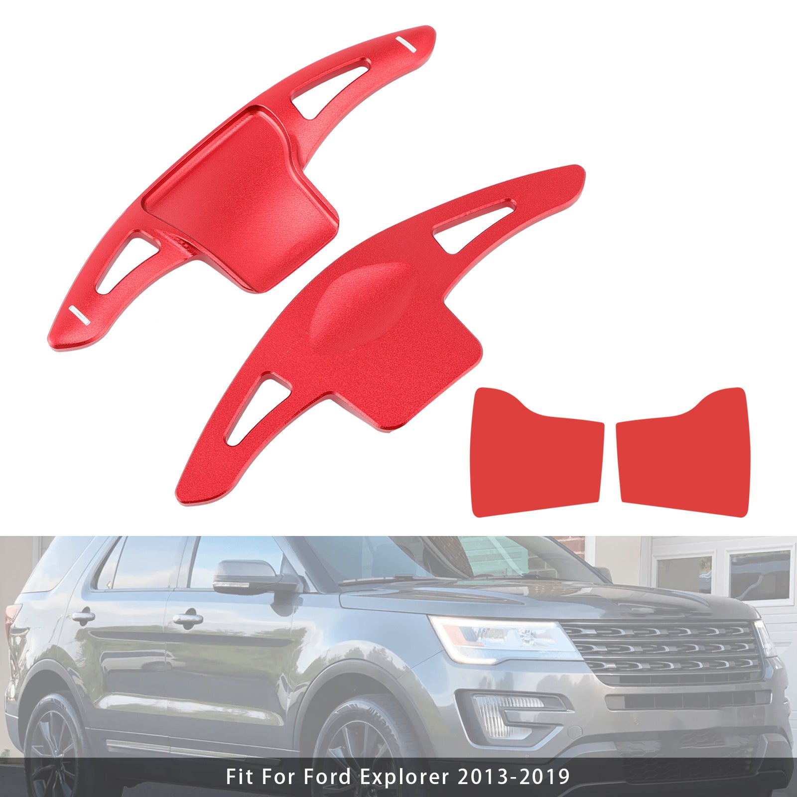 Extension de la palette de vitesses de volant Ford Explorer 2013-2019 pour l'aluminium