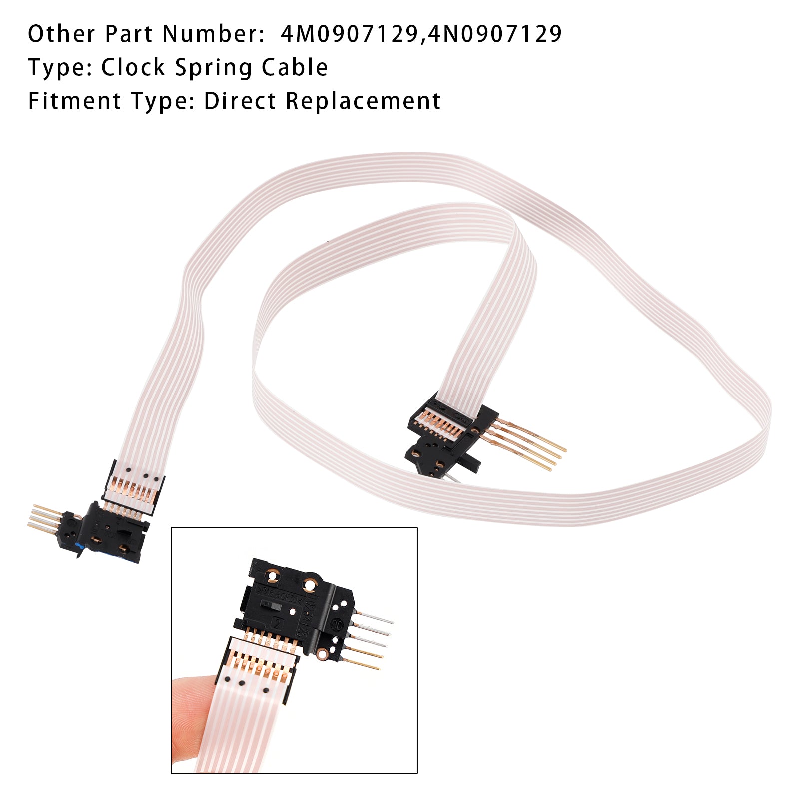 AUDI A4 8W A5 F5 Airbag FFC Ribbon Cable Corloge Spring 4M0907129 4N0907129