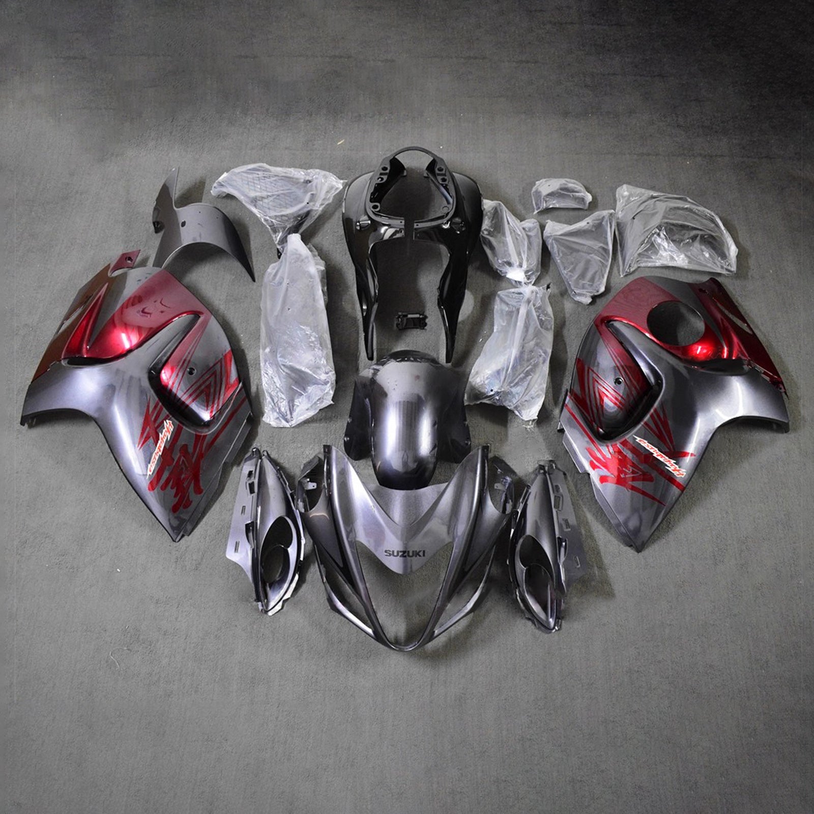 Injection Fairing Kit Bodywork Plastic ABS For Suzuki Hayabusa GSX1300R 2008-2020