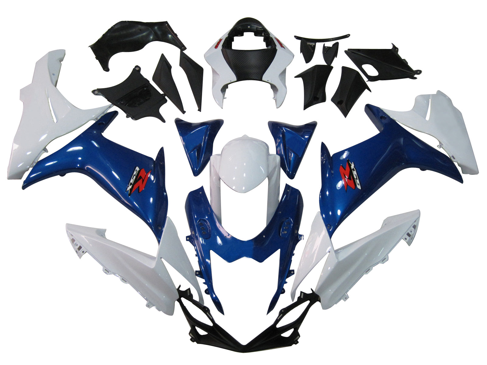 2011-2024 Suzuki GSXR 600/750 K11 Injektionsmässa Kit Kroppsarbetet Plastiskt ABS