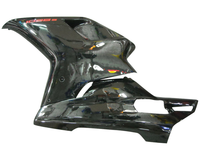 2007-2012 Ducati 1098/1198/848 Black Bodywork Fairing ABS Injection Mold 4