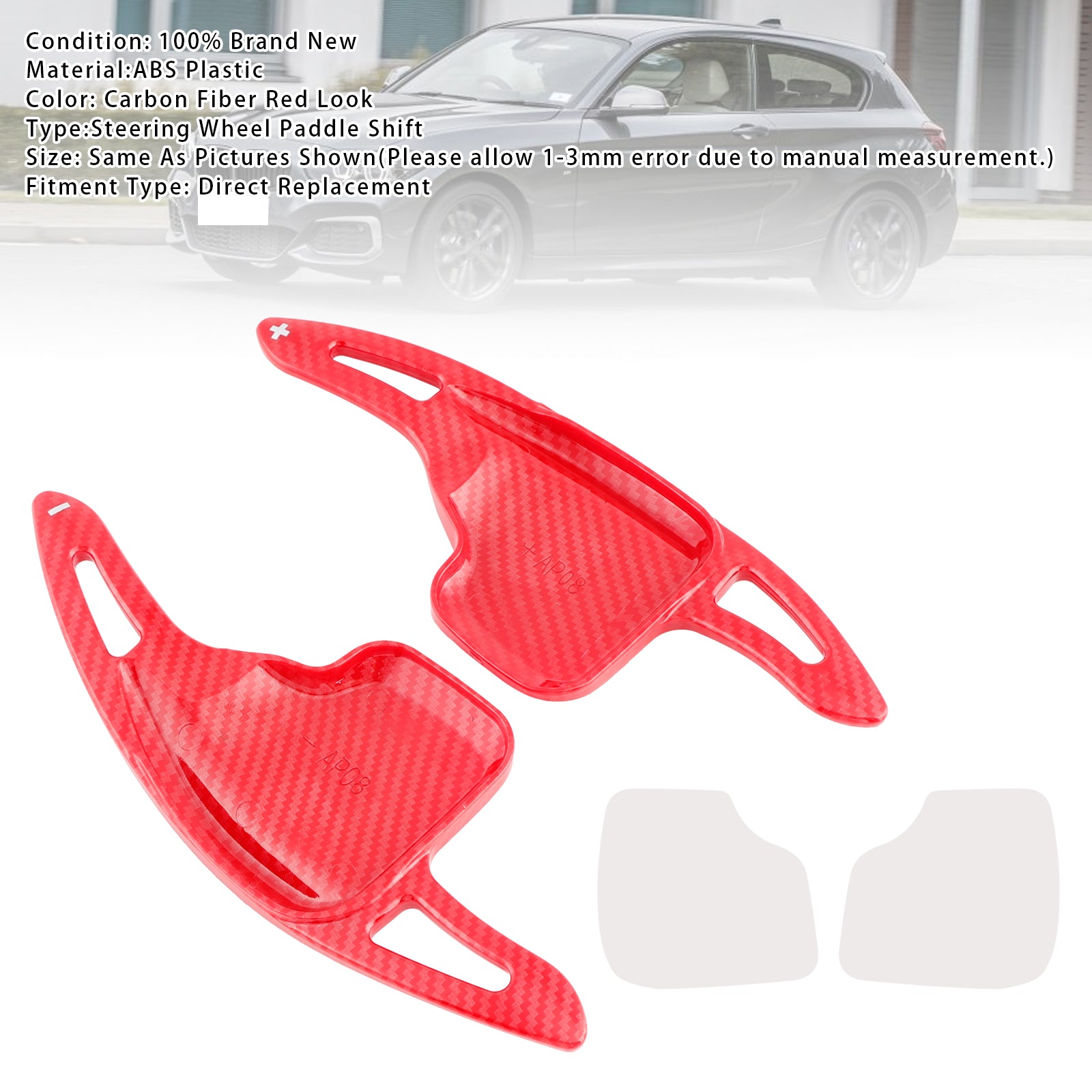 Extensiones de palanca de cambios del volante para BMW F22 F23 X1 X6