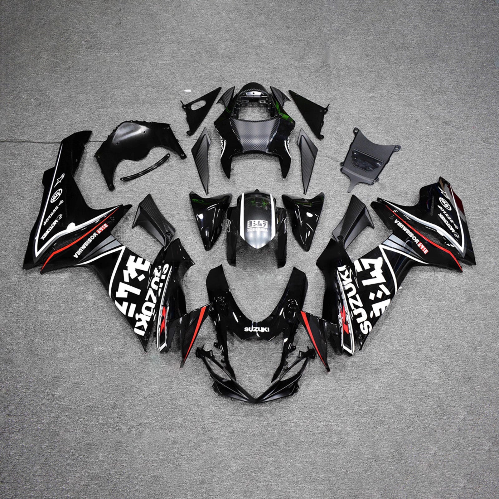 Injection Fairing Kit Bodywork Plastic ABS For Suzuki GSXR 600/750 2011-2026 K11