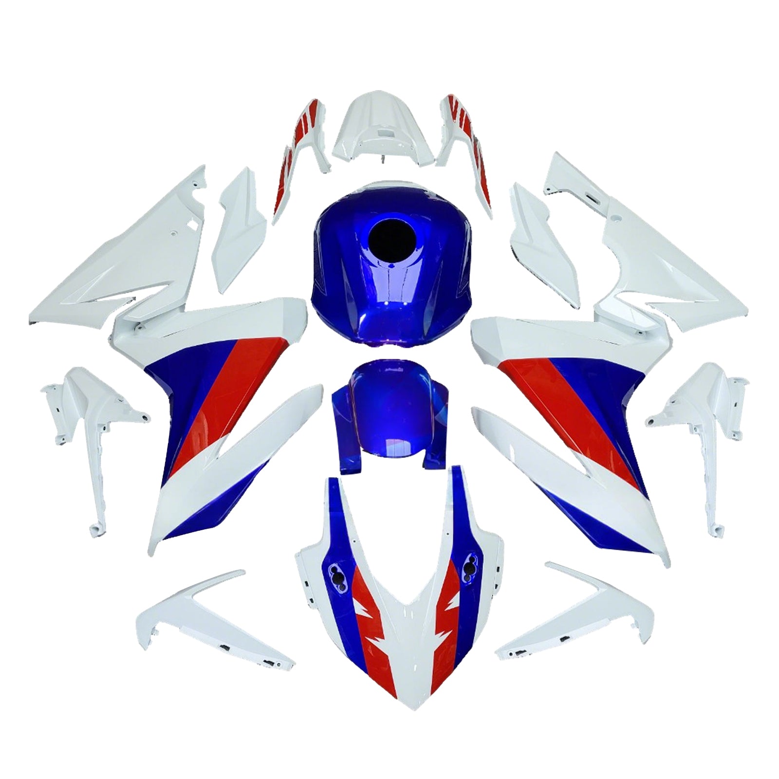 Injektionsmässa Kit Bodywork Plastic ABS för Honda CBR500R 2019-2021