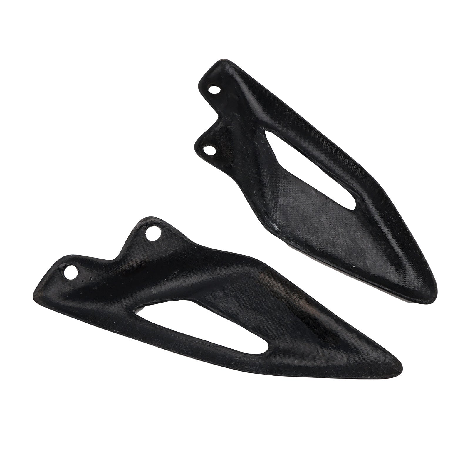 Panneau de Protection des pieds en Fiber de carbone véritable, pour Street Triple 765 RS 2016 – 2022