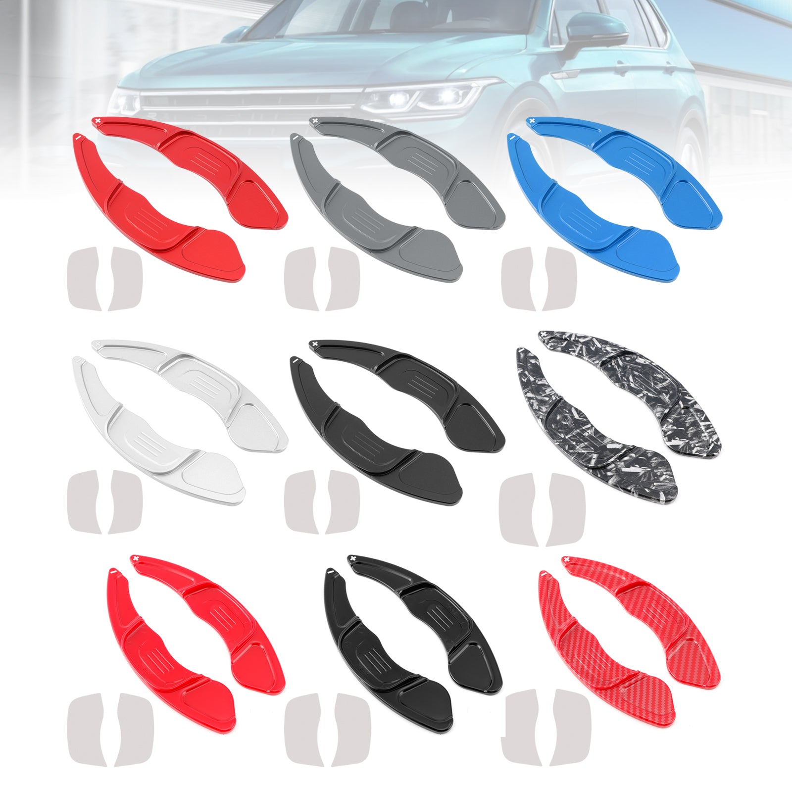 Steering Wheel Paddle Shifter Extension For VW Golf 7 T-ROC