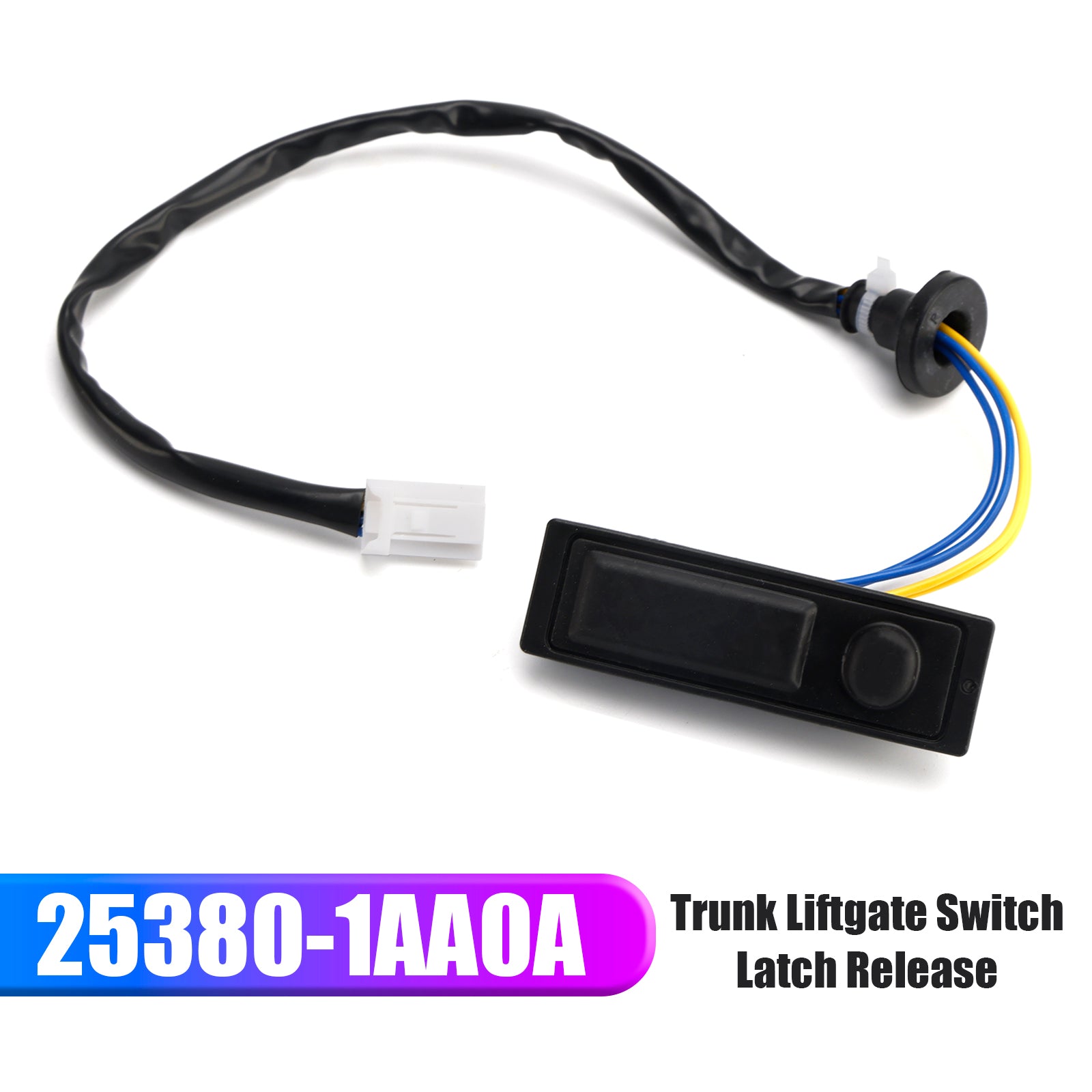 Loquet de commutateur de hayon de coffre, déverrouillage 25380-1AA0A pour Nissan Murano 2008 – 2014