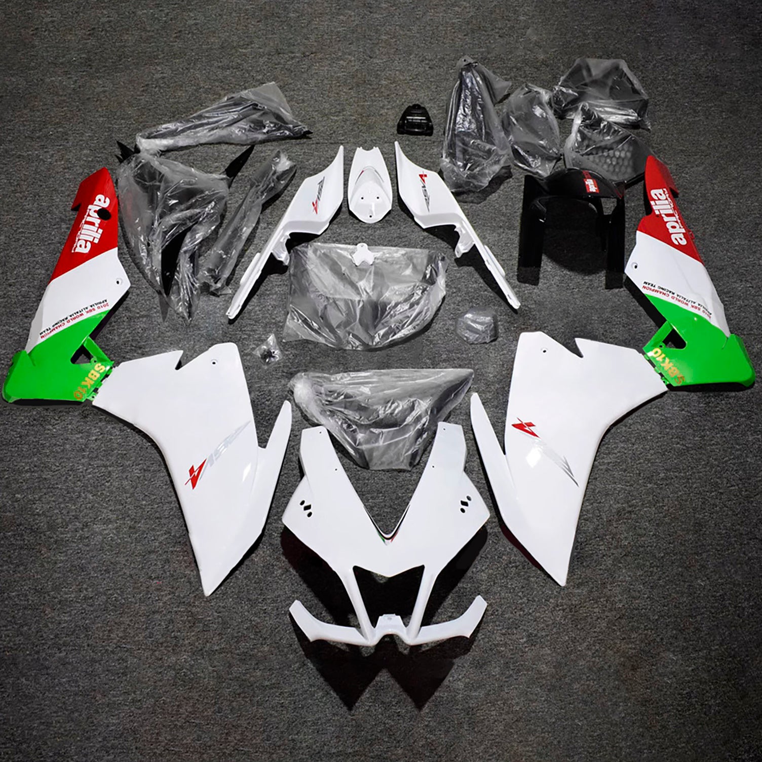 2009-2015 Aprilia RSV4 1000 Injection Fairing Kit Bodywork Plastic ABS