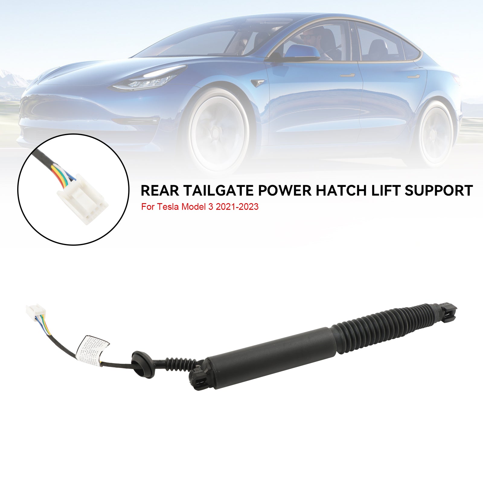 2021-2023 Tesla Model 3 Power Tailgate Power Lift Support Struthz vänster sida
