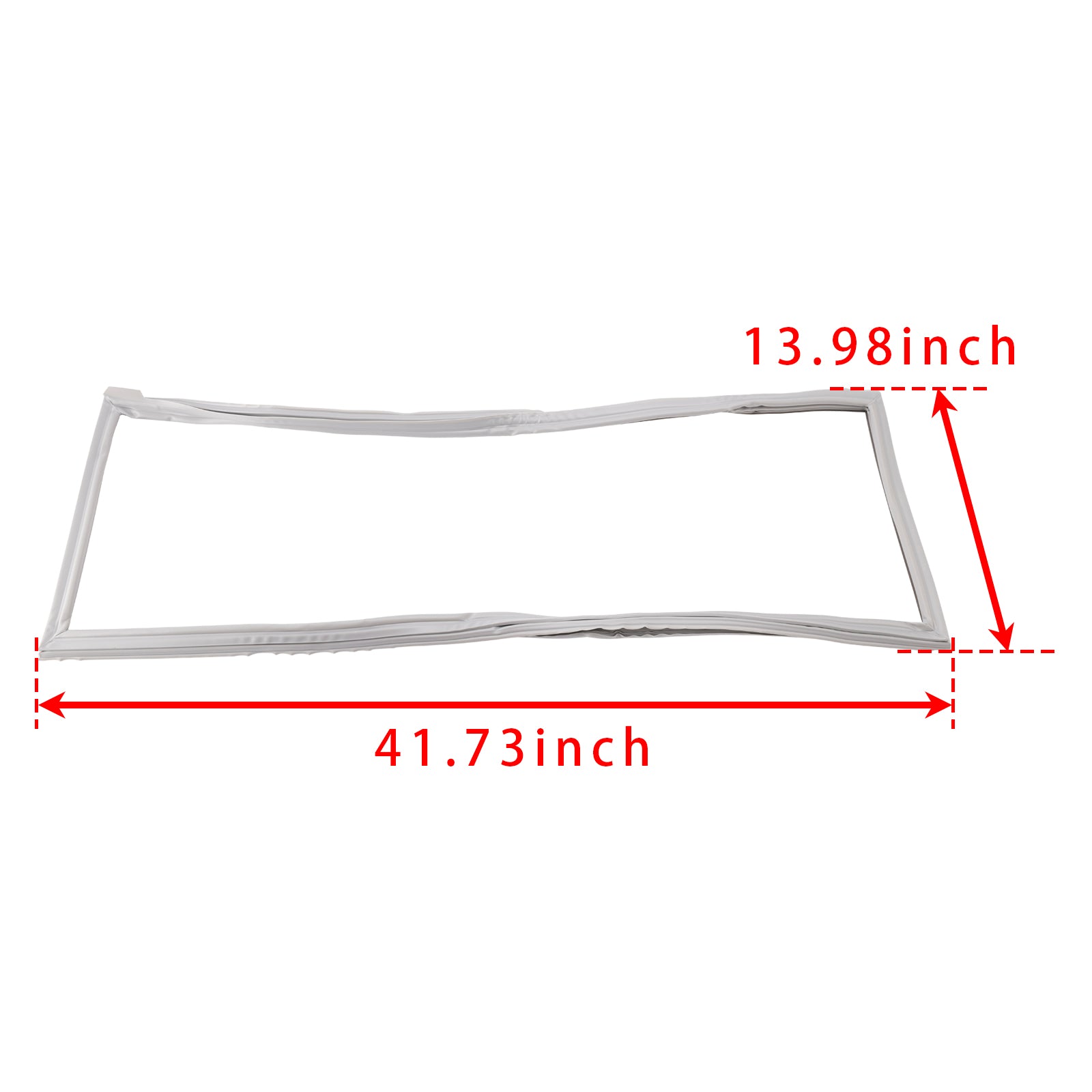 W10830048 Joint de porte de réfrigérateur (gris côté gauche) compatible avec Kenmore AP6027227