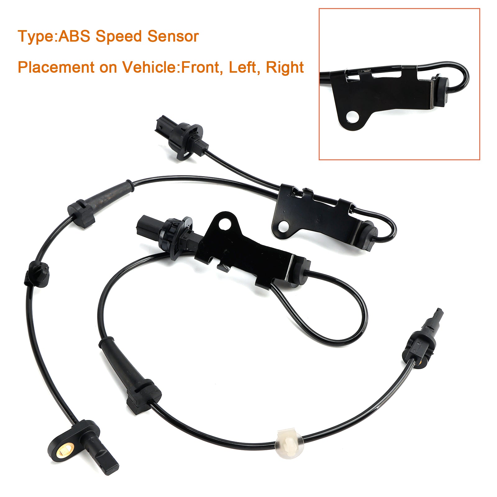 2X capteur de vitesse de roue avant ABS pour Honda CR-Z 2011-2015