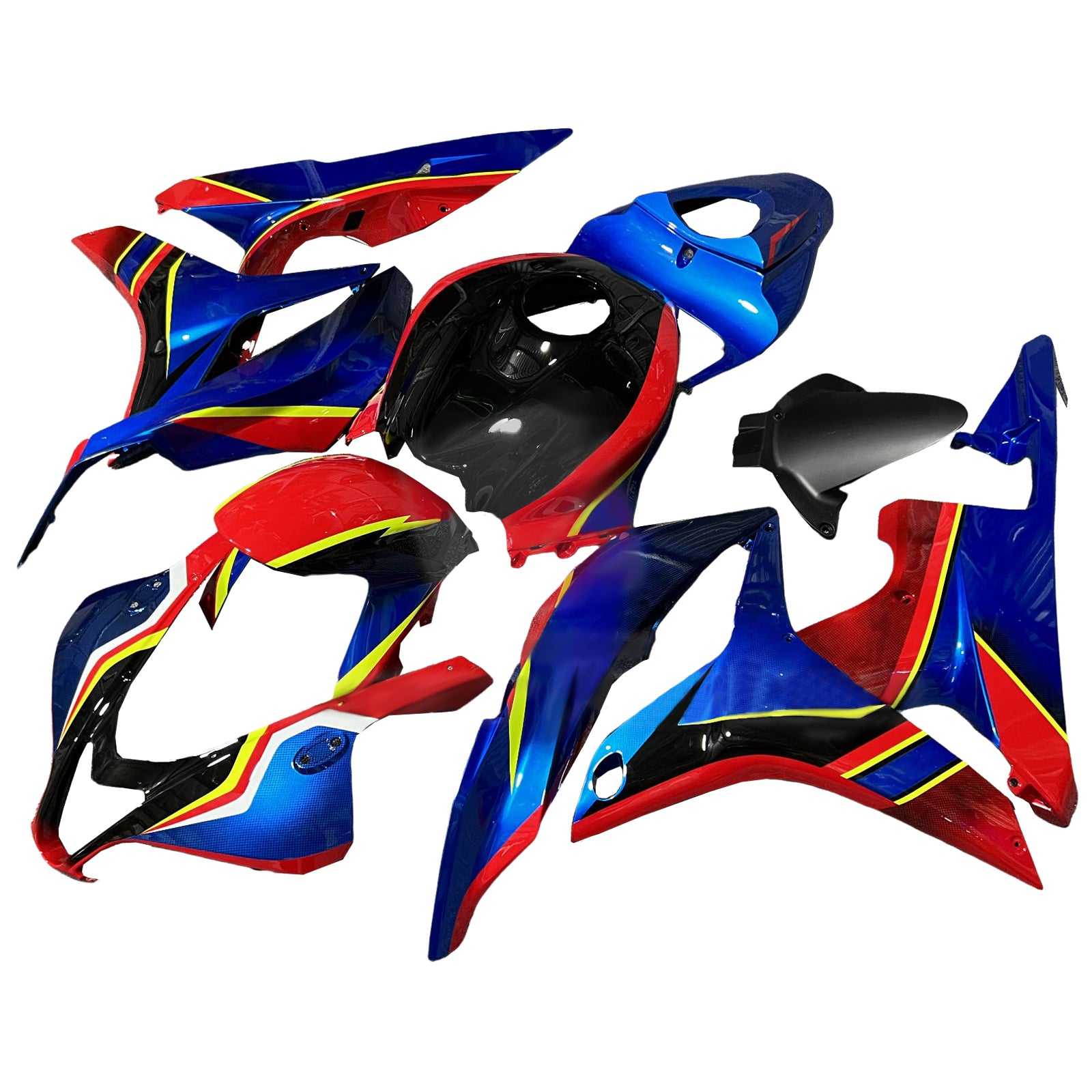 Kit de carénage d'injection Bodywork Abs en plastique pour Honda CBR600RR 2007-2008 F5
