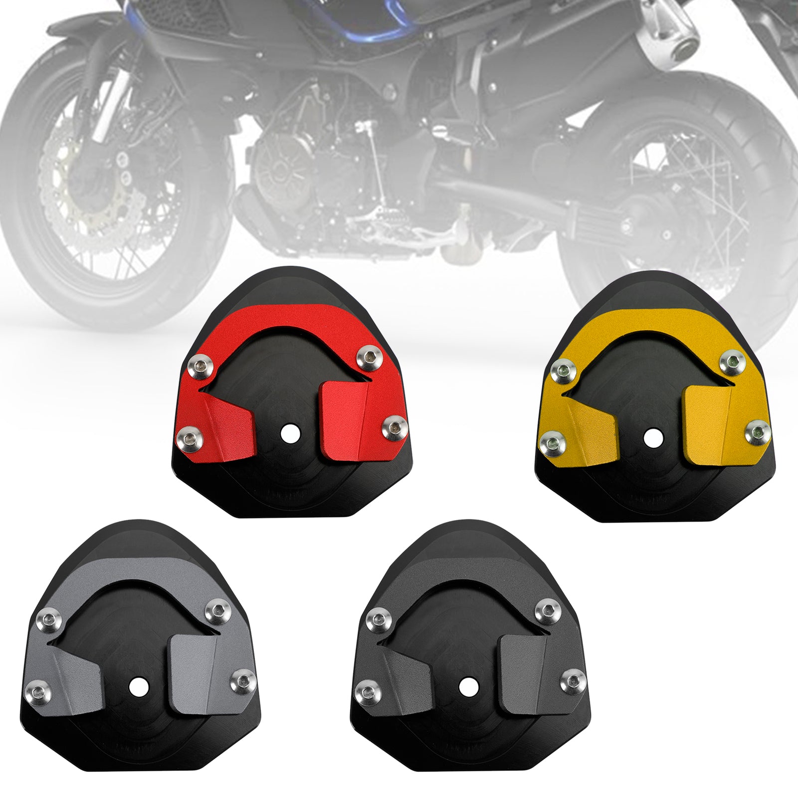 Kickstand Forstørrende platepute Fit for Yamaha XT1200Z XT1200ze Super Tenere 2014-21
