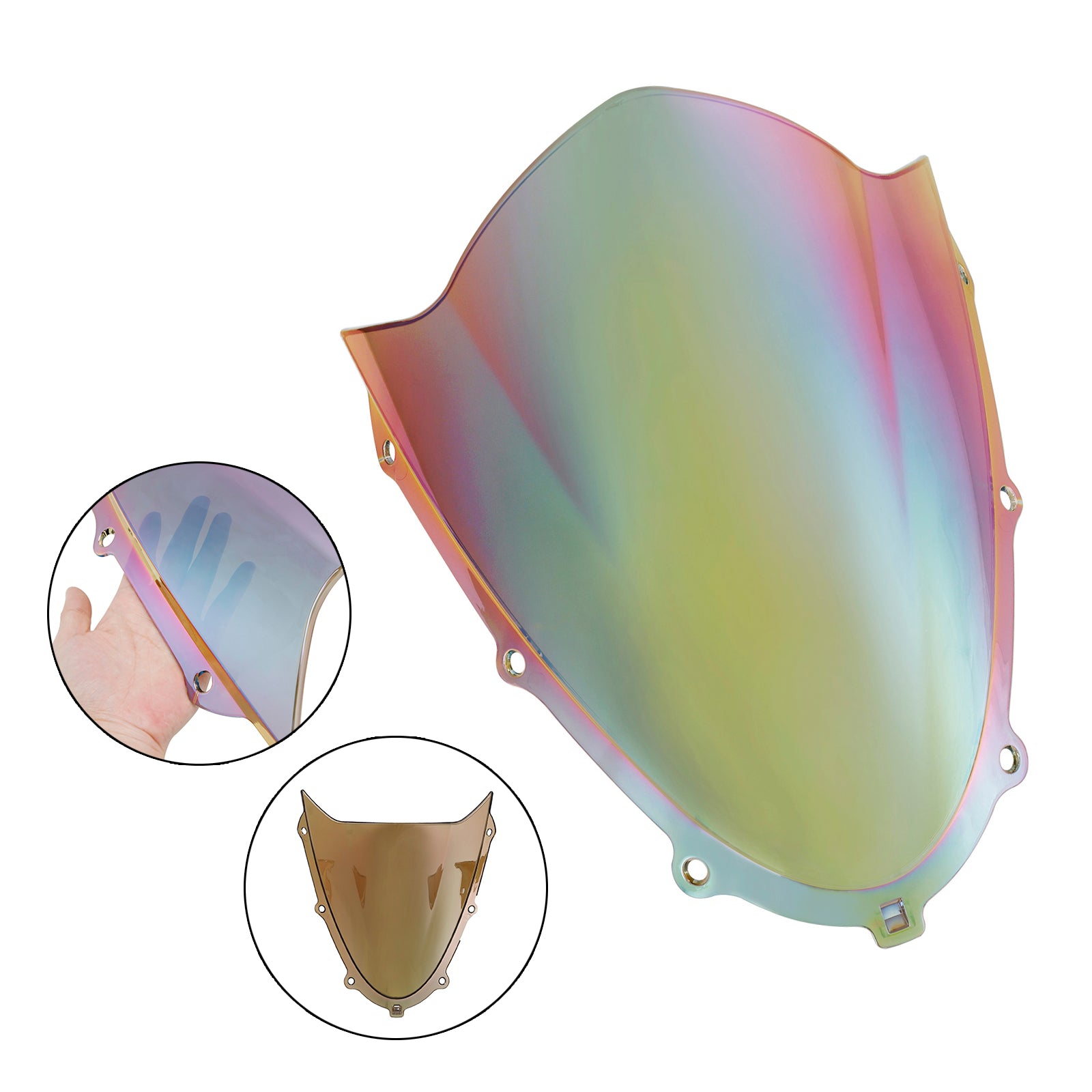 2018-2022 Suzuki GSXR125 GSXR150 Černé sklo čelného skla