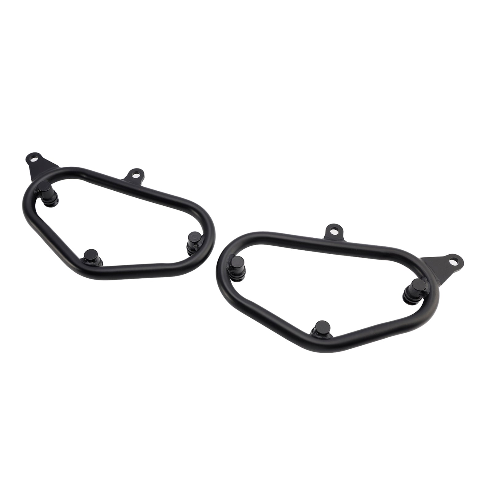 2024-2025 Kawasaki Eliminator 500 Soporte de montaje para bolsa de sillín lateral, negro