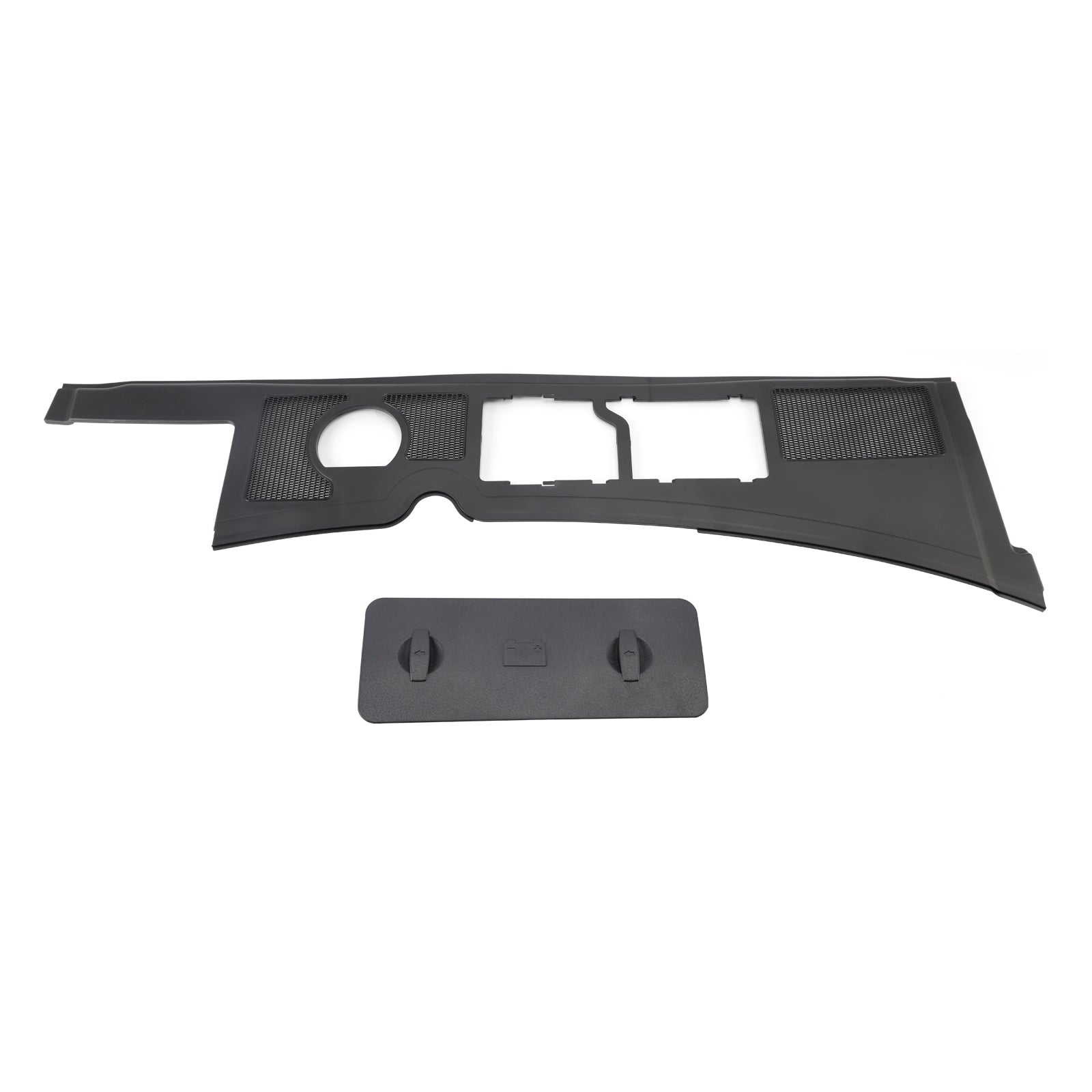 Bandeja defletora para caixa d'água & Tampa da bateria 8E1819447 para Audi A4 B6 B7 02-2007 (lado esquerdo)