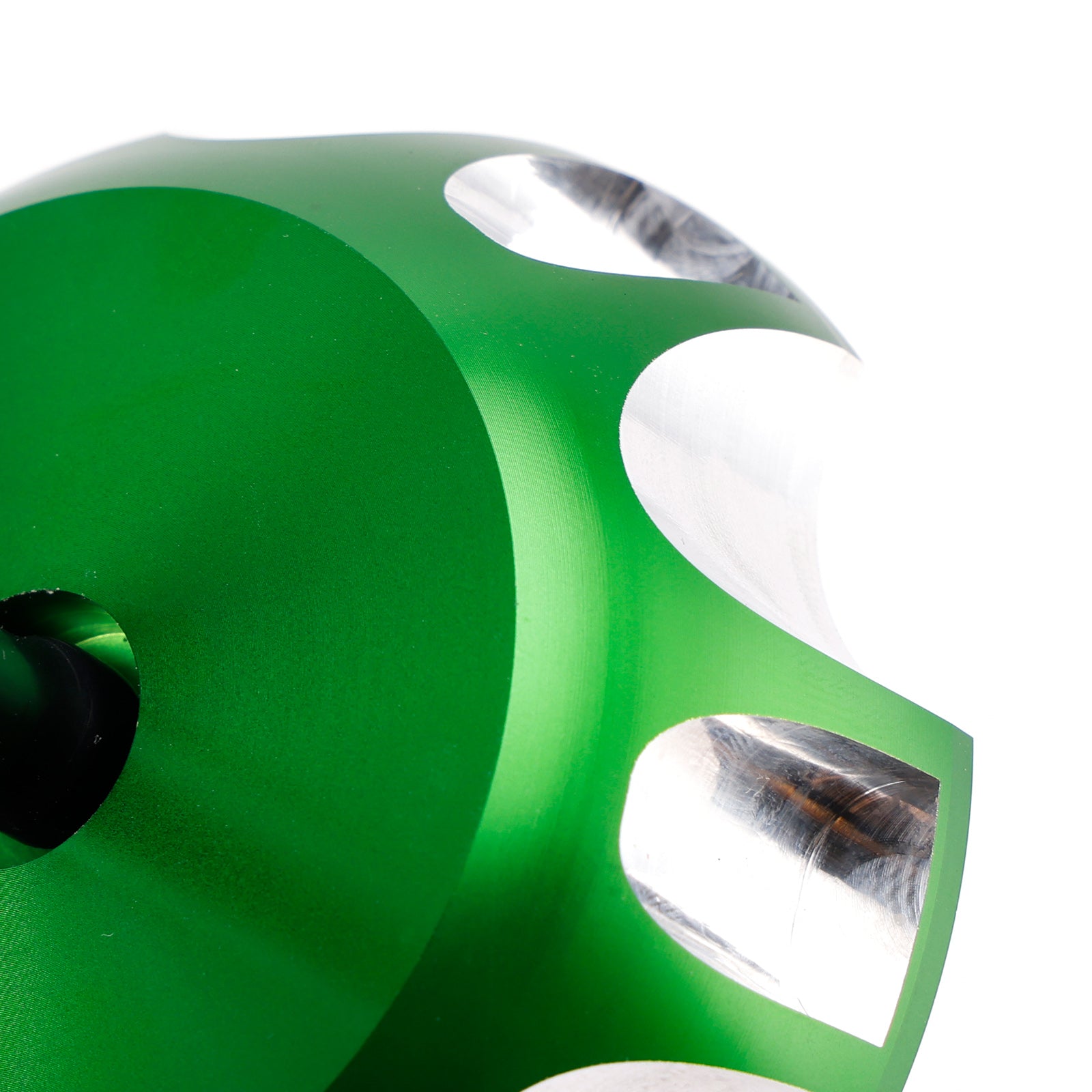 Aluminum Fuel Tank Cap w/Vent Green For Kawasaki KX65 KX85 KX100 KX125 2000-2013