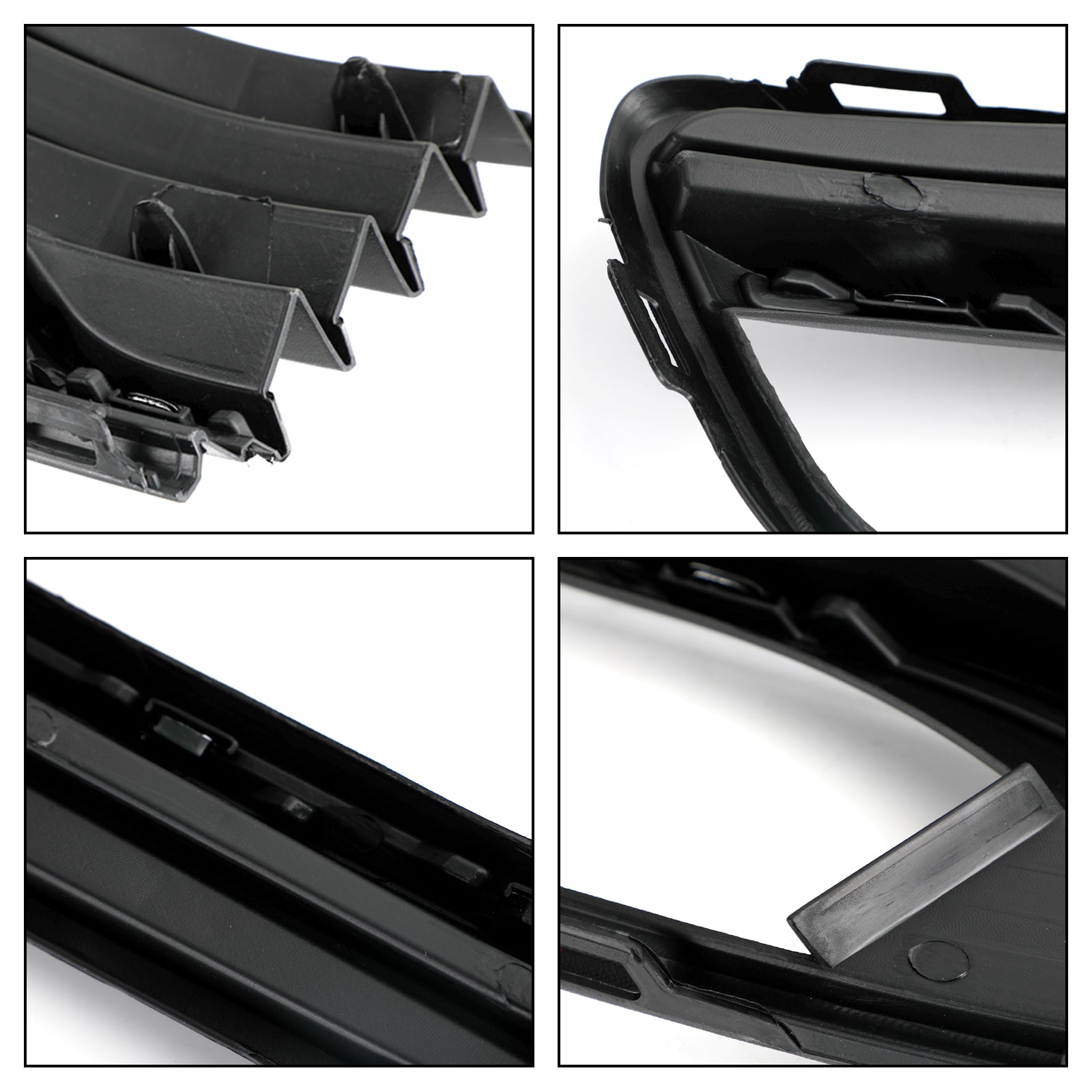 Par Front Bumper Fog Light Cover Grill Grille Fit VW Polo 6R 2014 2015 2016 2017 Bil Accessorie