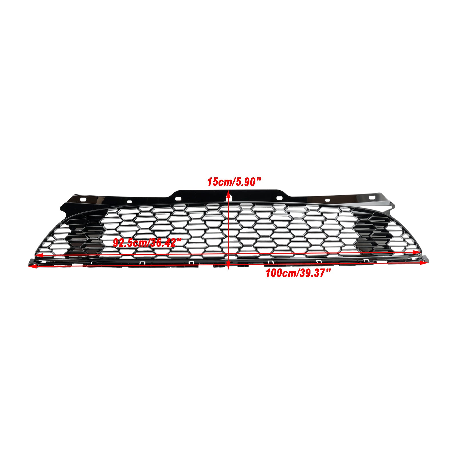 MINI R56 Cooper S uit 2007-2013 & JCW 3-deurs hatchback glanzend zwarte voorbumpergrille