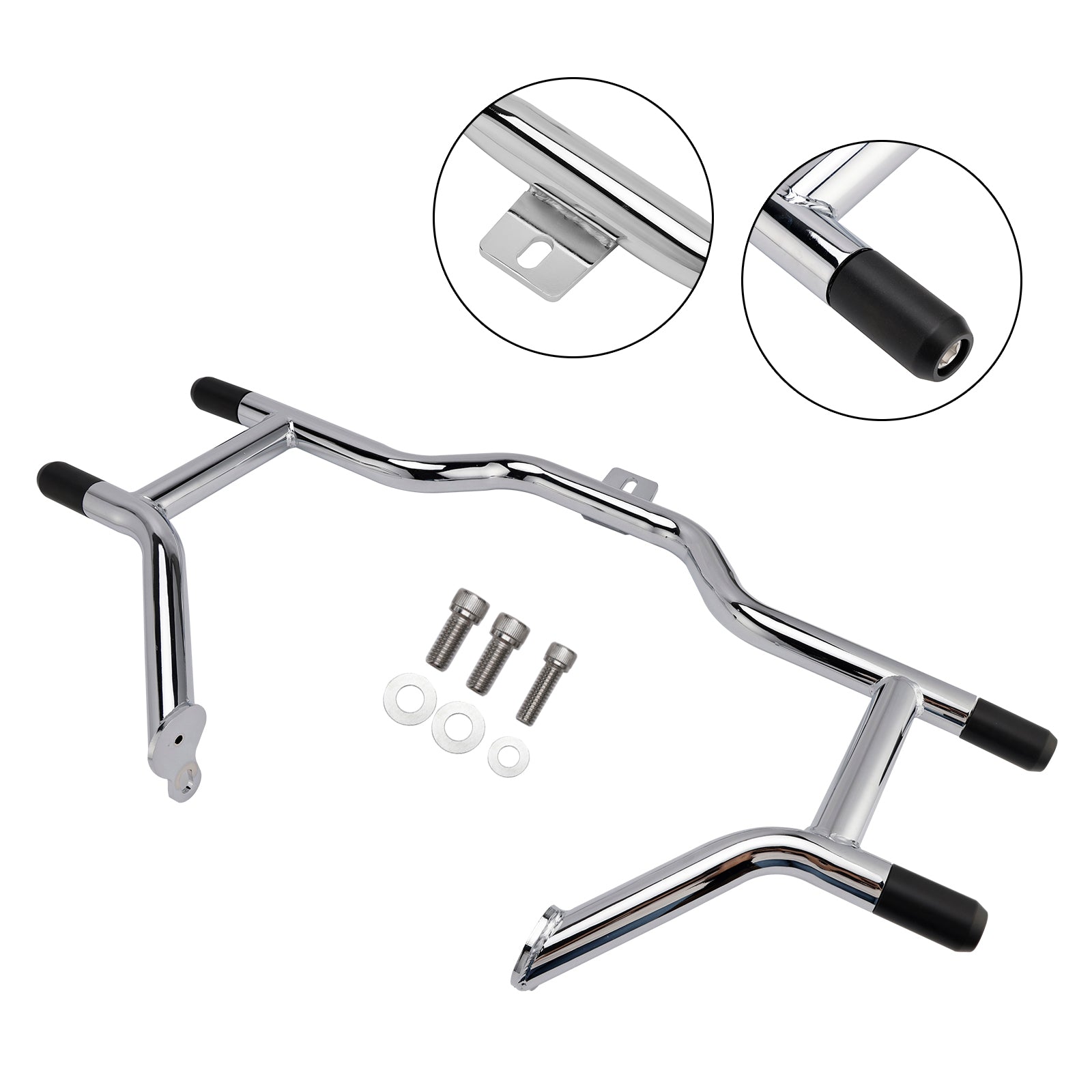 Kit de barre de protection pour moteur de pare-chocs, support de carénage, adapté pour Cvo Road King, noir