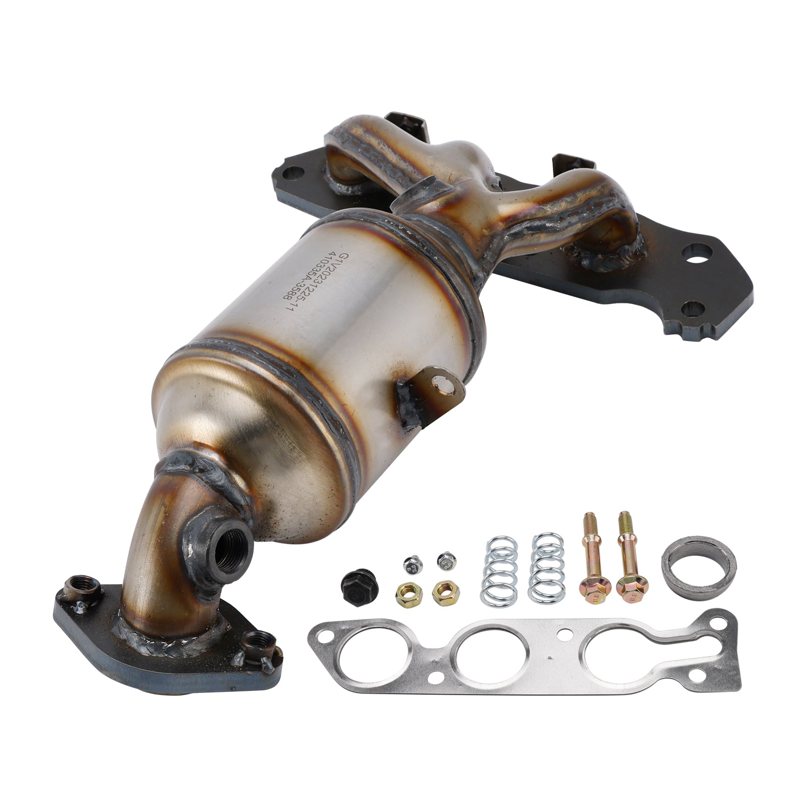 2009/01-2025/12 Suzuki Alto GF, HA25, HA35 1.0 996 ccm, 50 KW, 68 PS Front Catalytic Converter