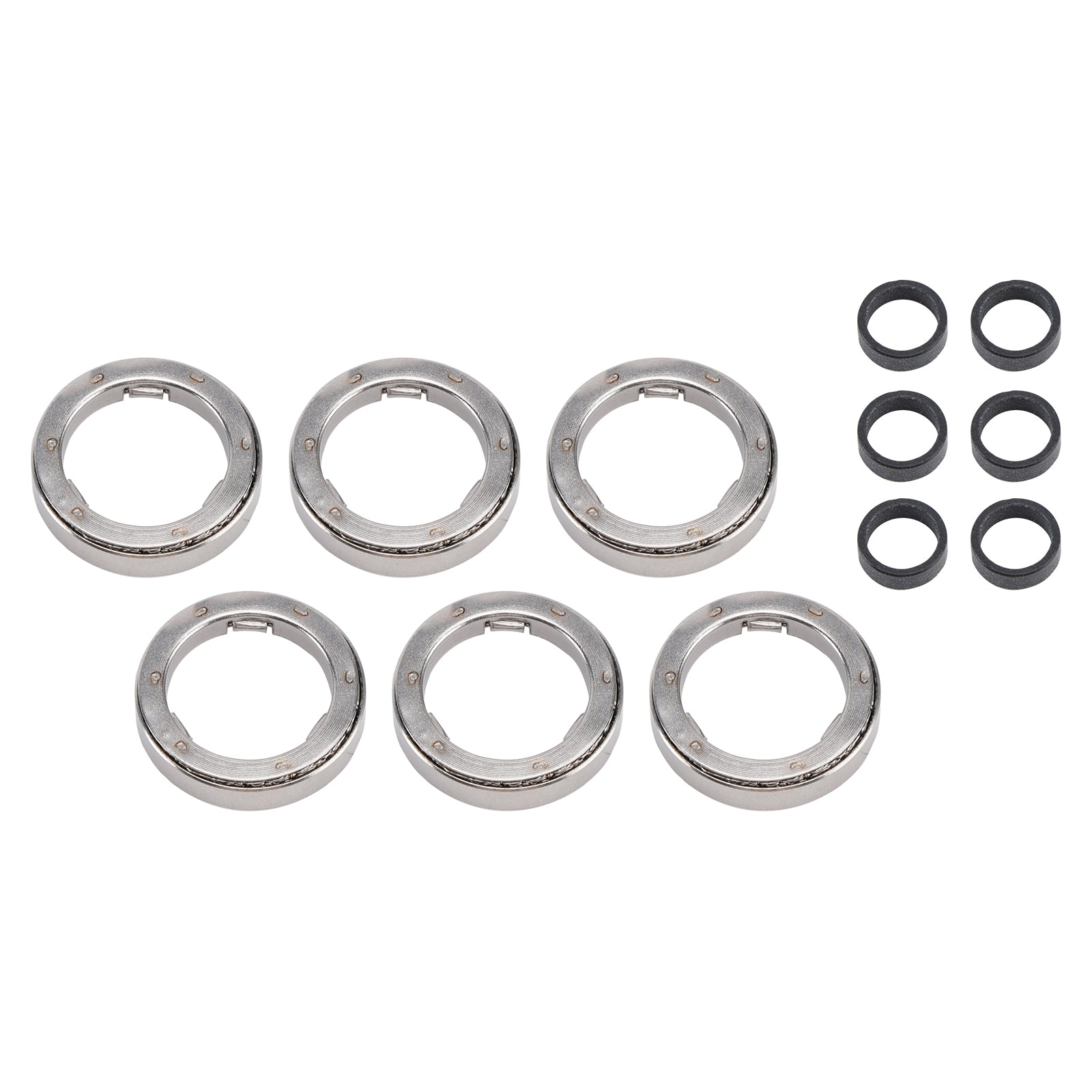 12 anillos de junta de inyector de combustible & Elemento compatible con BMW 335i 340i 528i N20 B38 N55