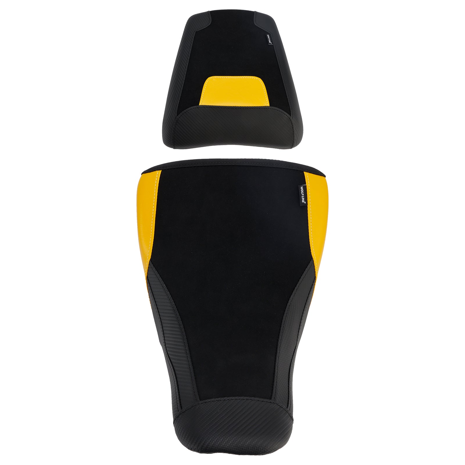 Lower Front&Rear Driver Seat Pillion Yellow Fits For Suzuki V-Strom Dl1050 23+