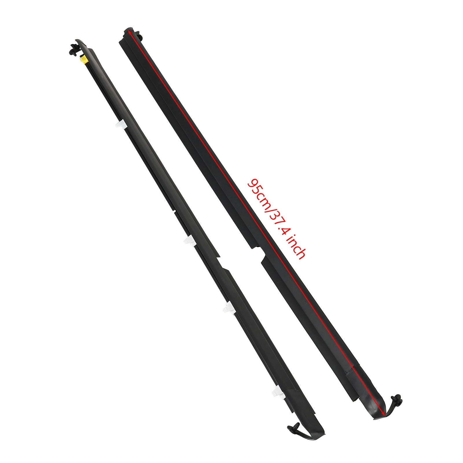 1990-2005 Mazda Miata Deurglas Raam Afdichtingsstrips Set L+R NA01-58-810F