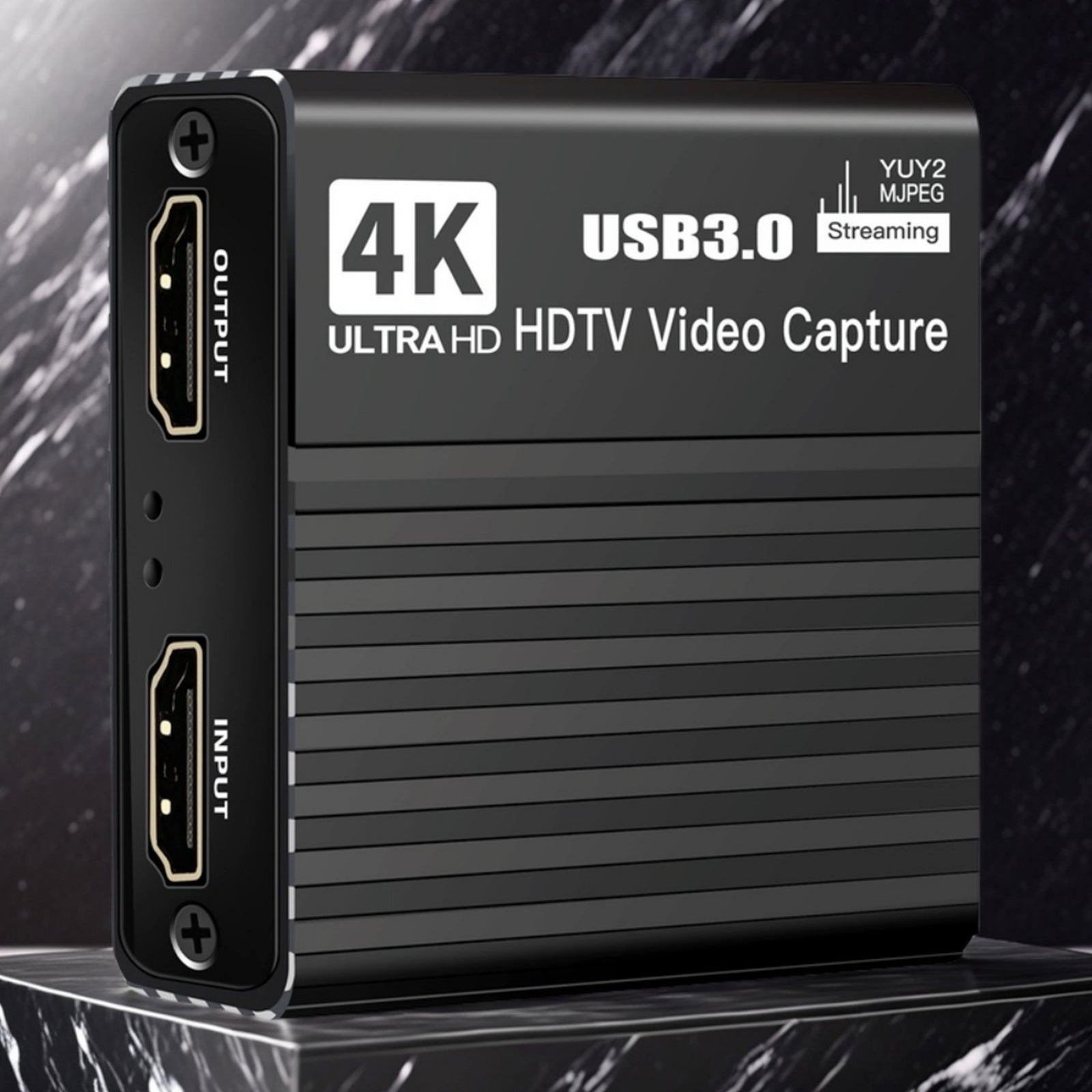 USB 3.0 video-opnamekaart HDMI 4K opnamebox Game Live-uitzending microfoon