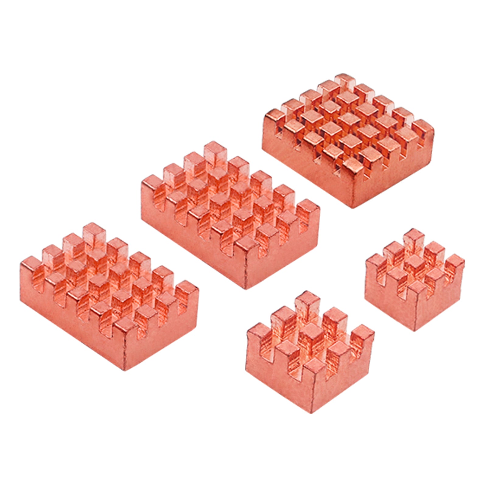 Radiator Banana Pi OpenWrtOne Zuiver koperen koellichaam met zelfklevende CPU-koeler