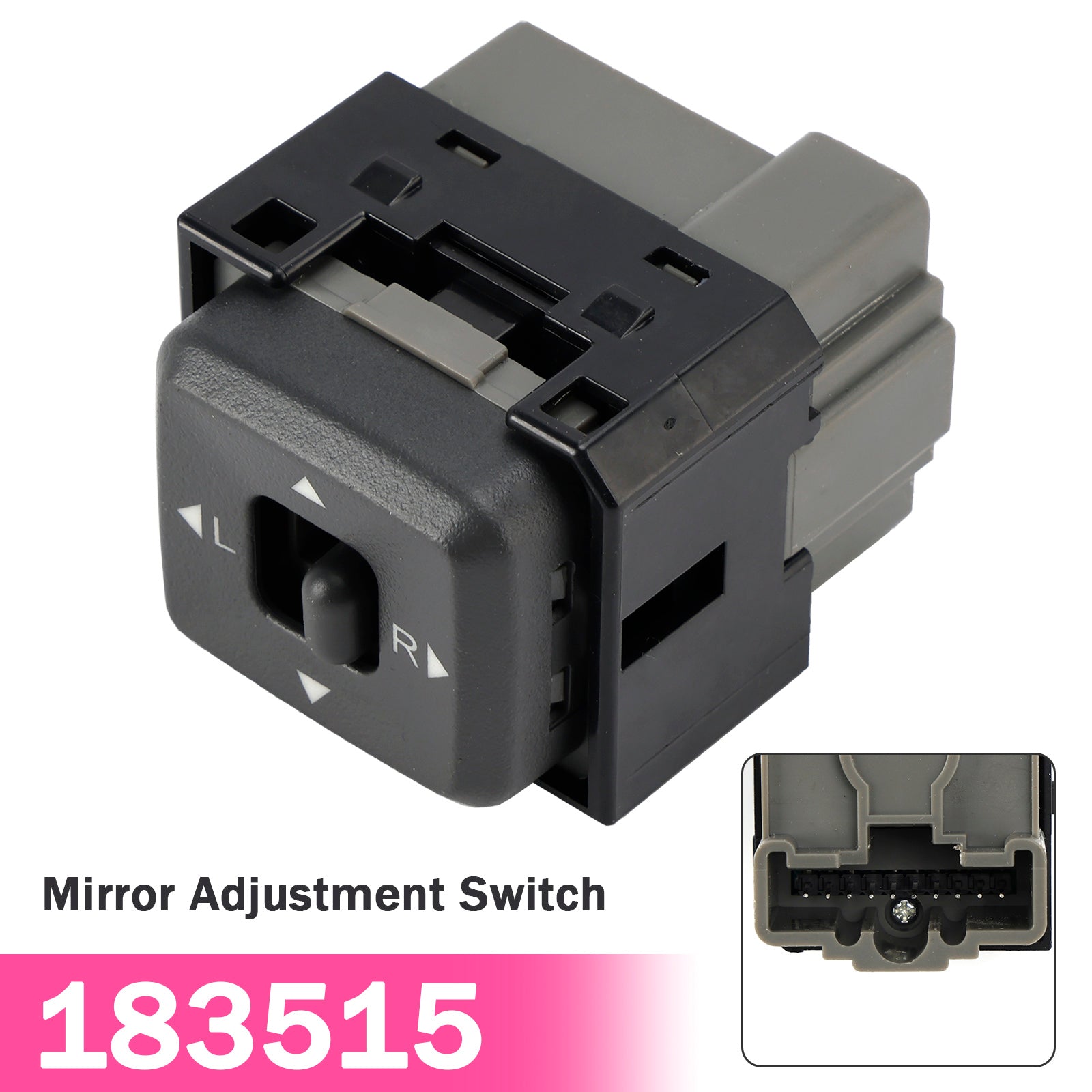 183515 Rear Side Mirror Switch Adjust Knob for Isuzu D-Max Dmax 2007 2008