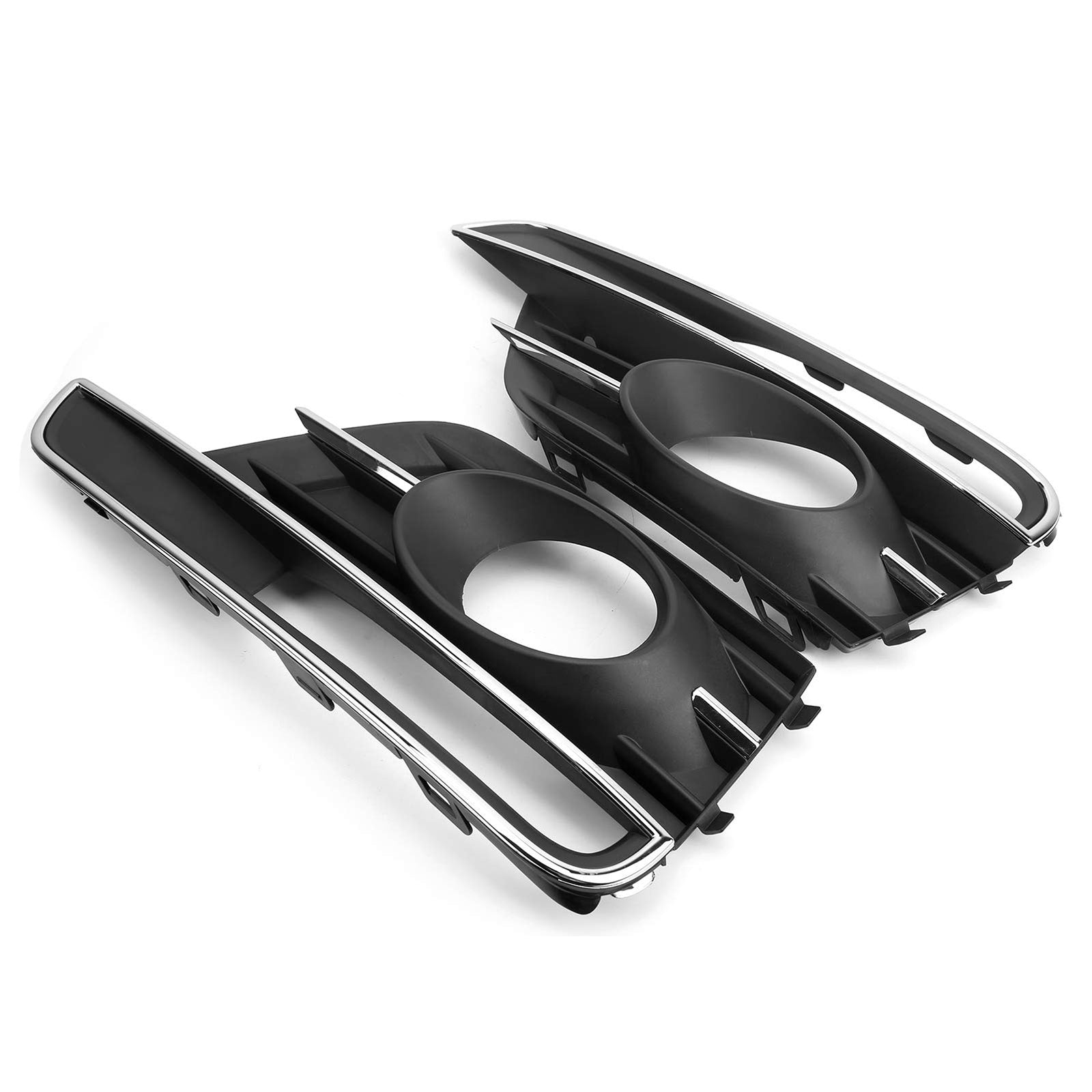 2016-2019 VW Beetle Pair Front Bumper Fog Light Grill Cover Bezel