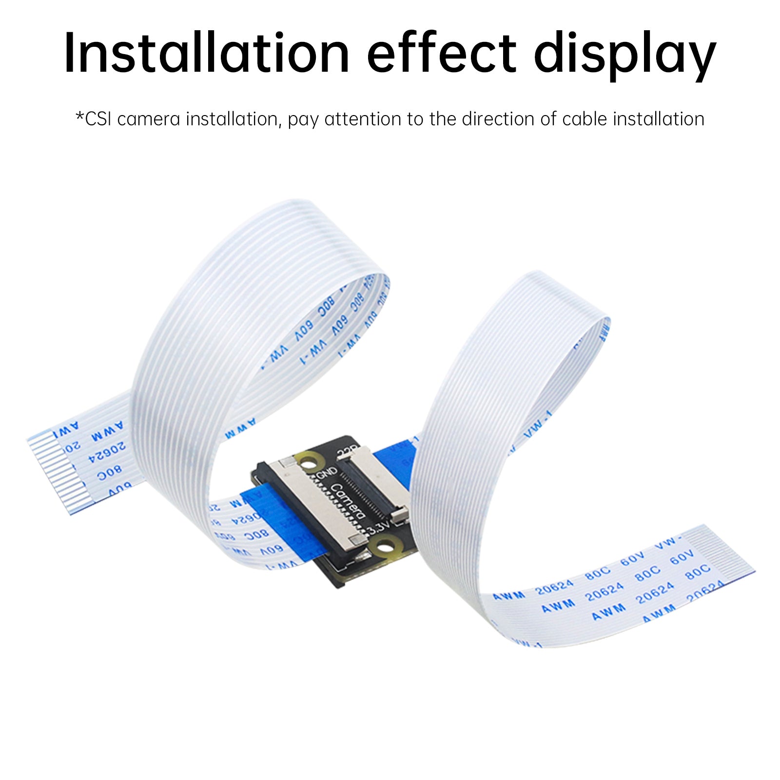 Raspberry Pi 5e generatie/pi Zero DSI Display CSI Camerakabeladapterkaart