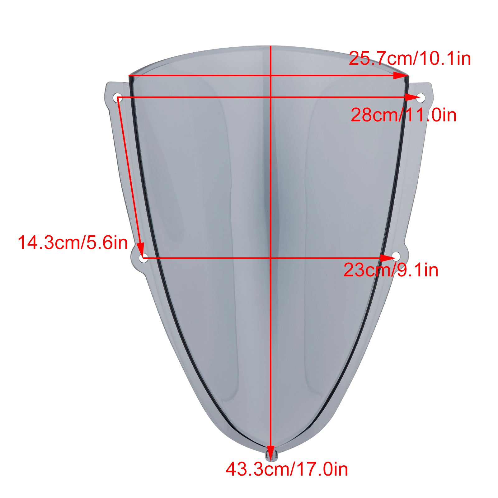 2021-2024 Aprilia RSV4 Windshield WindScreen