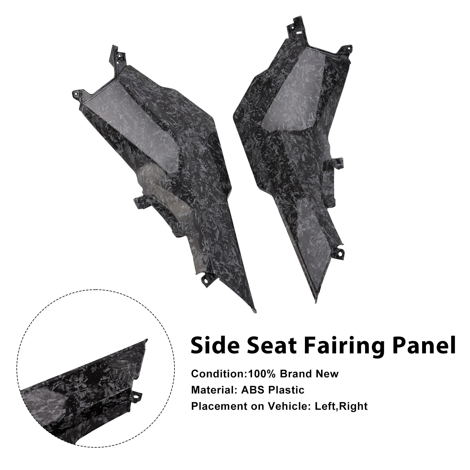 2022-2025 Honda ADV 350 Seat Side Cover Panel Fairing Cowl