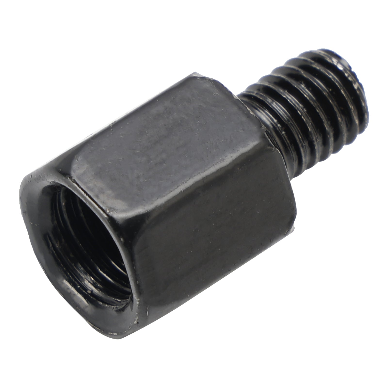 2 Universal Fit Motorcycle Scooter Mirror Adapters 10mm Omvendt til 8mm Standard