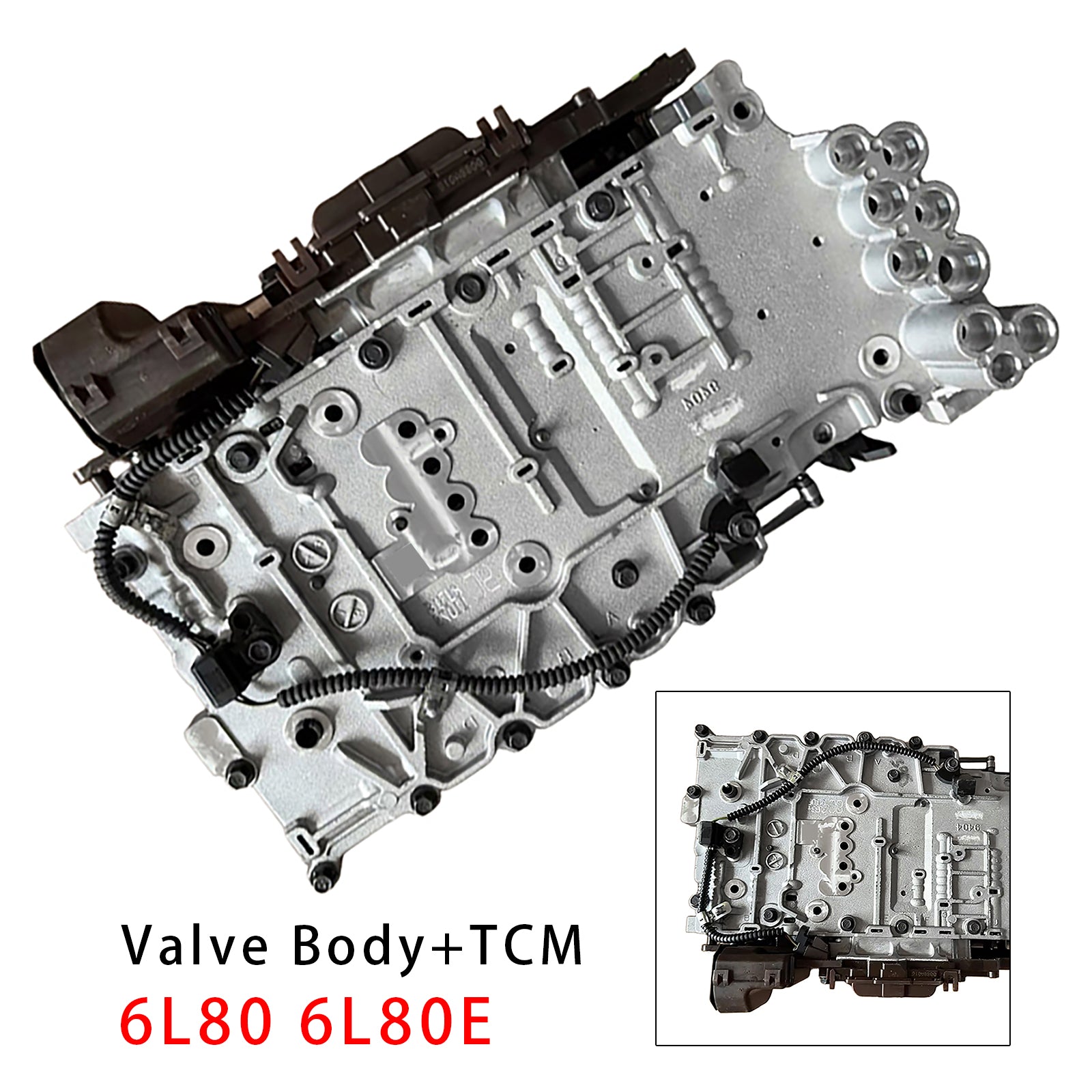 6L80 6L80E Valve Body+Transmission Control Module &Solenoid For Sierra 1500 Flat