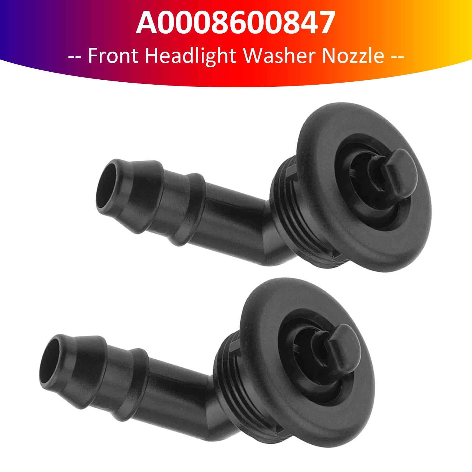 2 buses de lave-phares avant pour Mercedes-Benz W463 Classe G G550 A0008600847