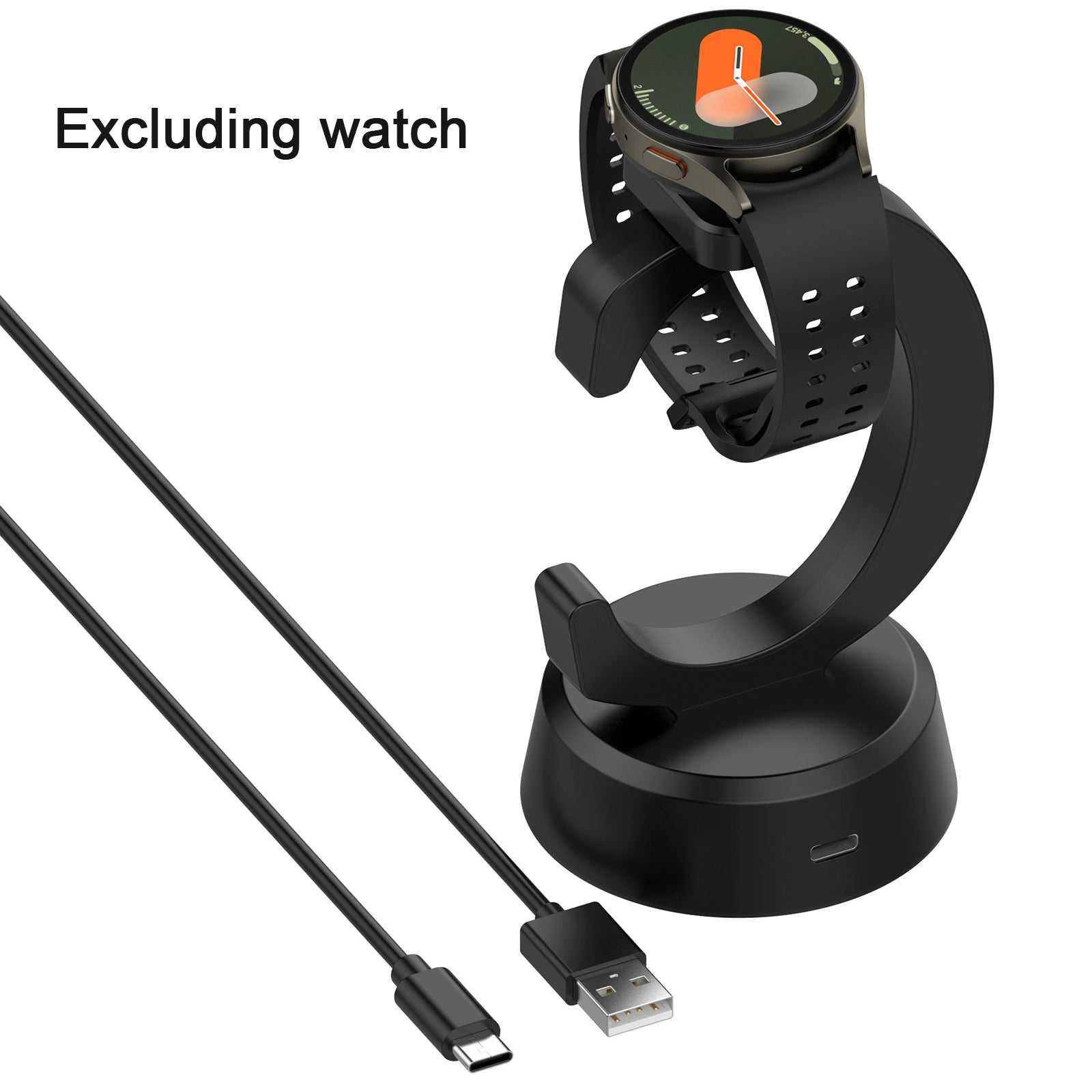 Se C-formet trådløs ladedokkstativ for 44/4 klassisk/3/aktiv 2/aktiv 1