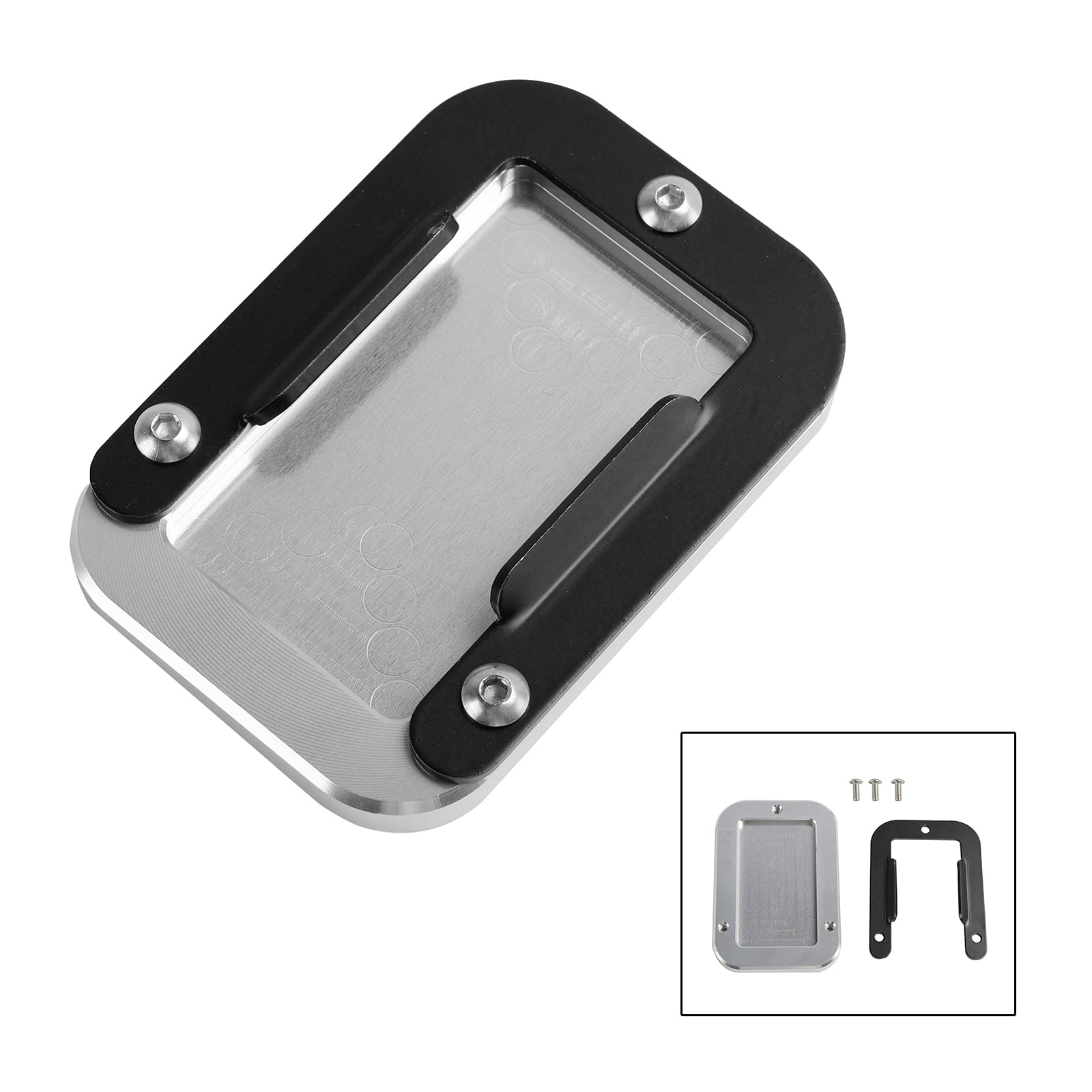 Kickstand Forstørrende platepute Fit for Interceptor 650 2018-2023 GT 650 2019-2023