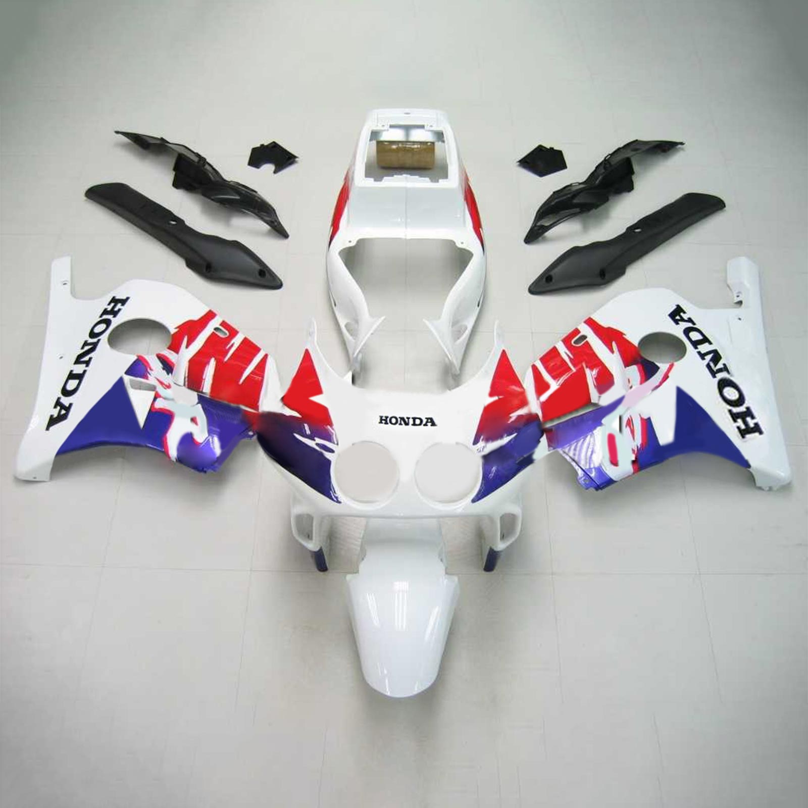 1990-1998 Honda CBR250RR MC22 Amotopart Injeksjon Fairing Kit Bodywork Plast Abs #101