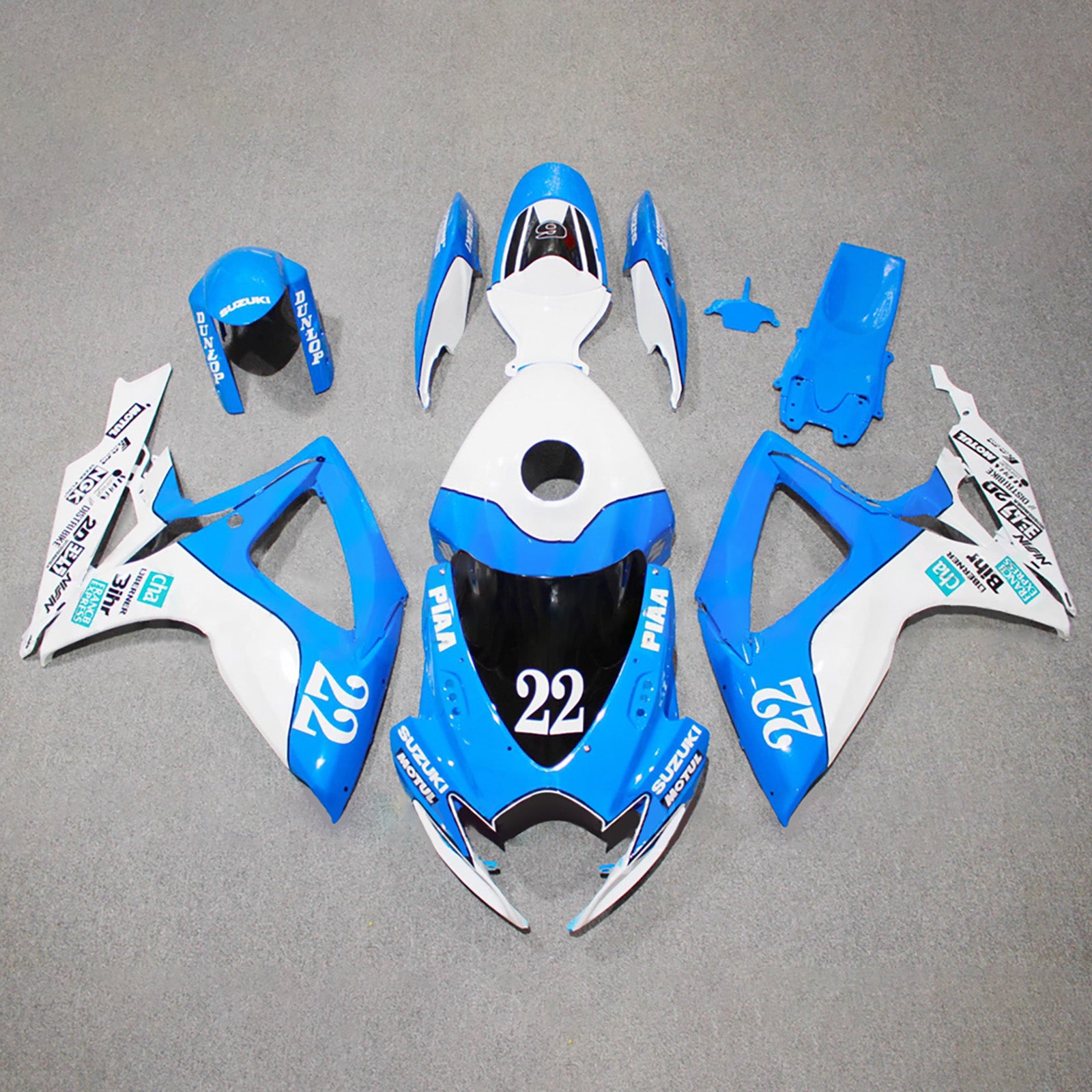 Injection Fairing Kit Bodywork Plastic ABS For Suzuki GSXR 600/750 2006-2007 K6